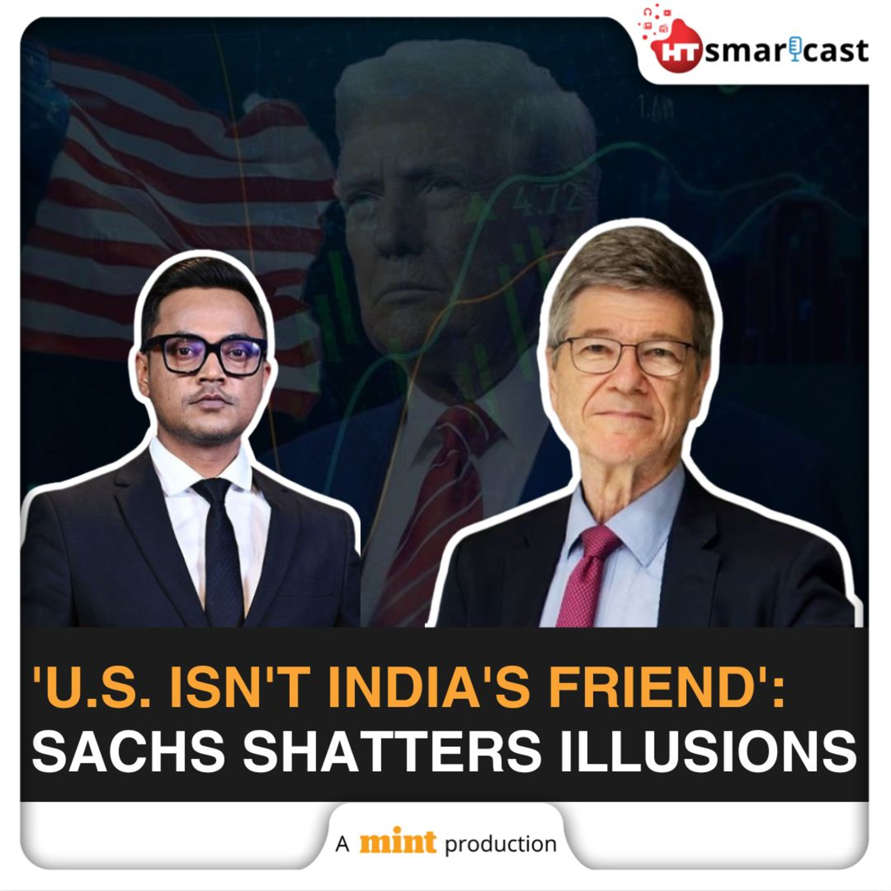 Mint Podcast: 'U.S. Doesn’t Care About India...': Jeffrey Sachs on Trump’s Tariffs & Geopolitics | Exclusive episode artwork