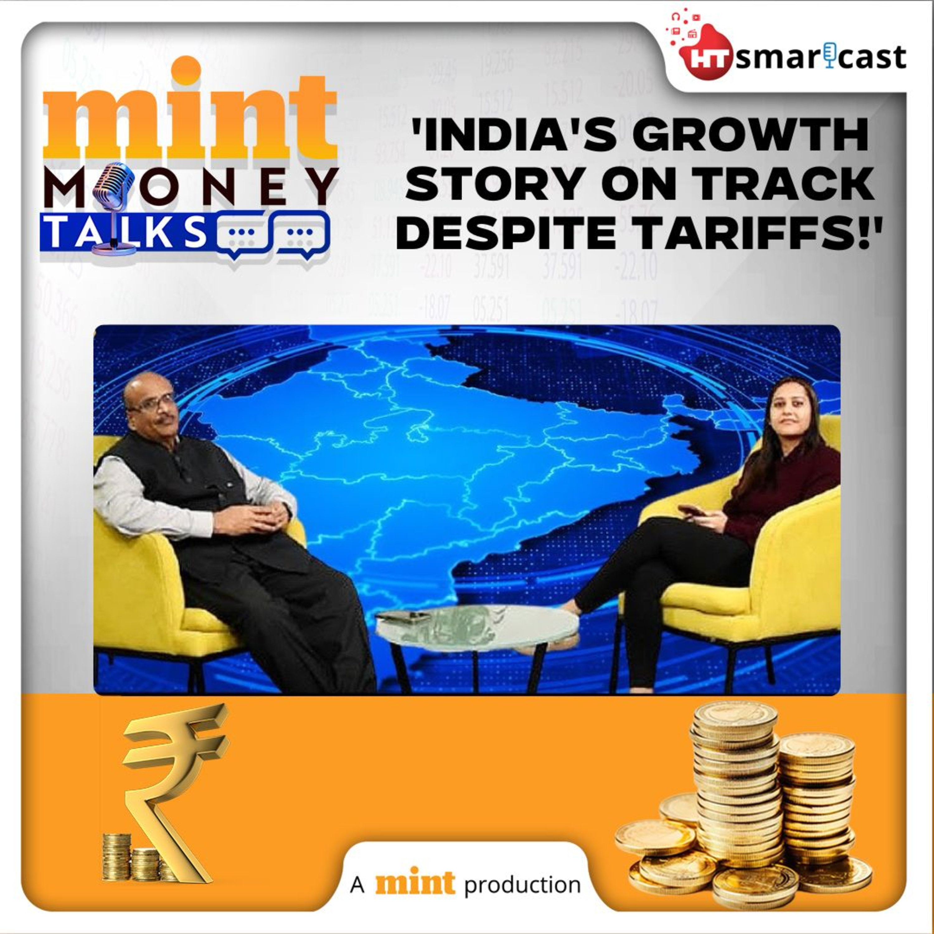 Mint Money Talks: AMFI Chief Spells Out EXACTLY Why India's Growth Story Is Intact, Says 'Must Invest In Equities' | Mint Podcast episode artwork