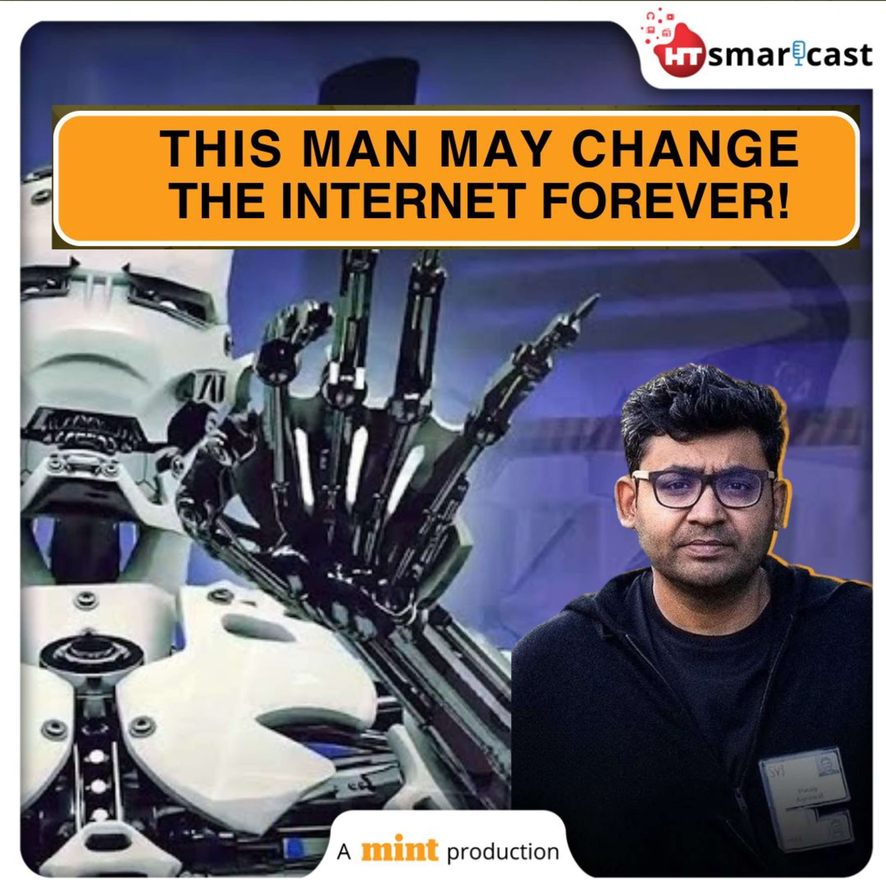 Mint Think About. Think Ahead: Why Ex-Twitter CEO Parag Agrawal's 'Machine-First' Internet Could Be The Game-Changer We Need | Mint Podcast episode artwork