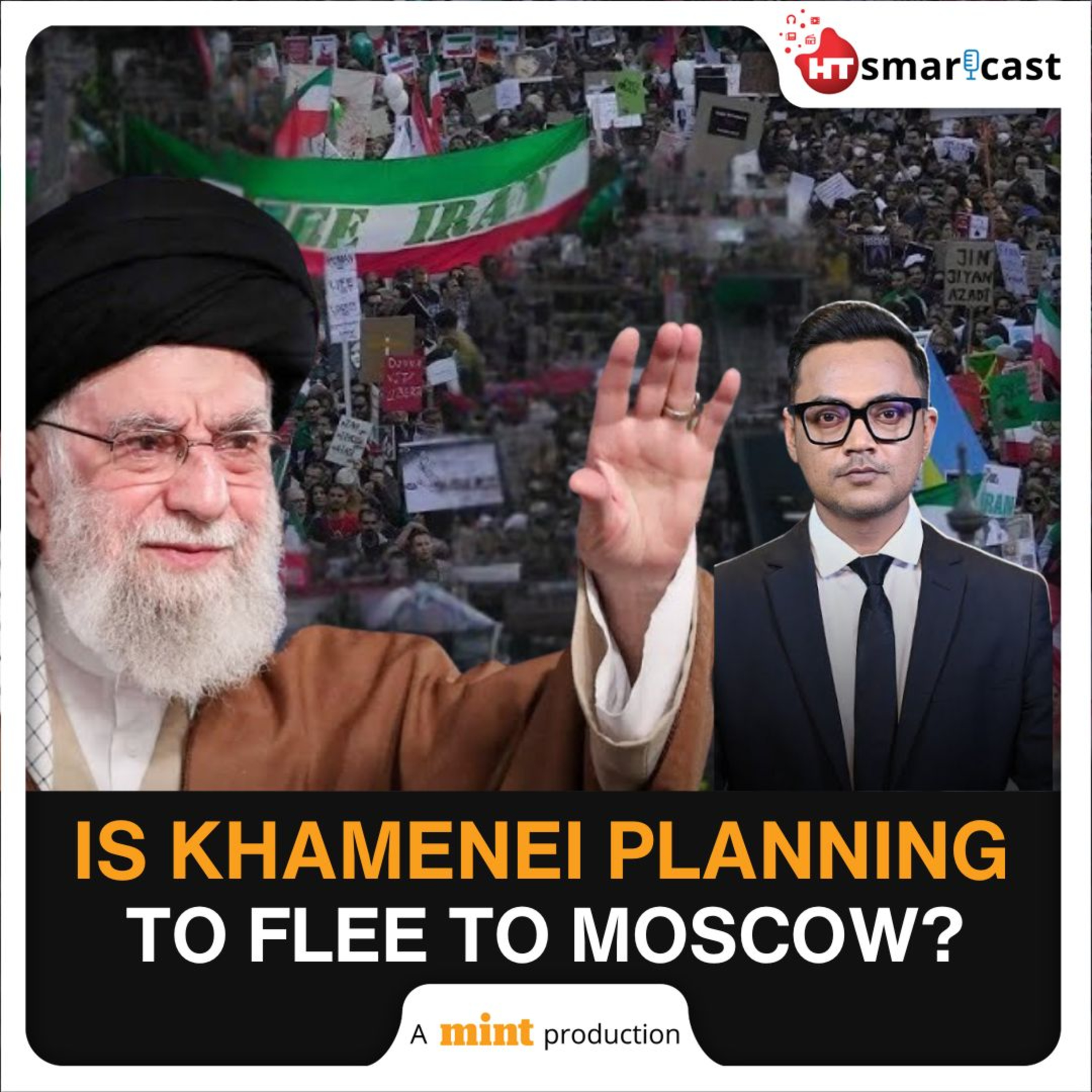 Mint Podcast: Iran Protests: Ayatollah Khamenei Will ‘Flee Iran For Moscow’ If Protestors Overwhelm Forces