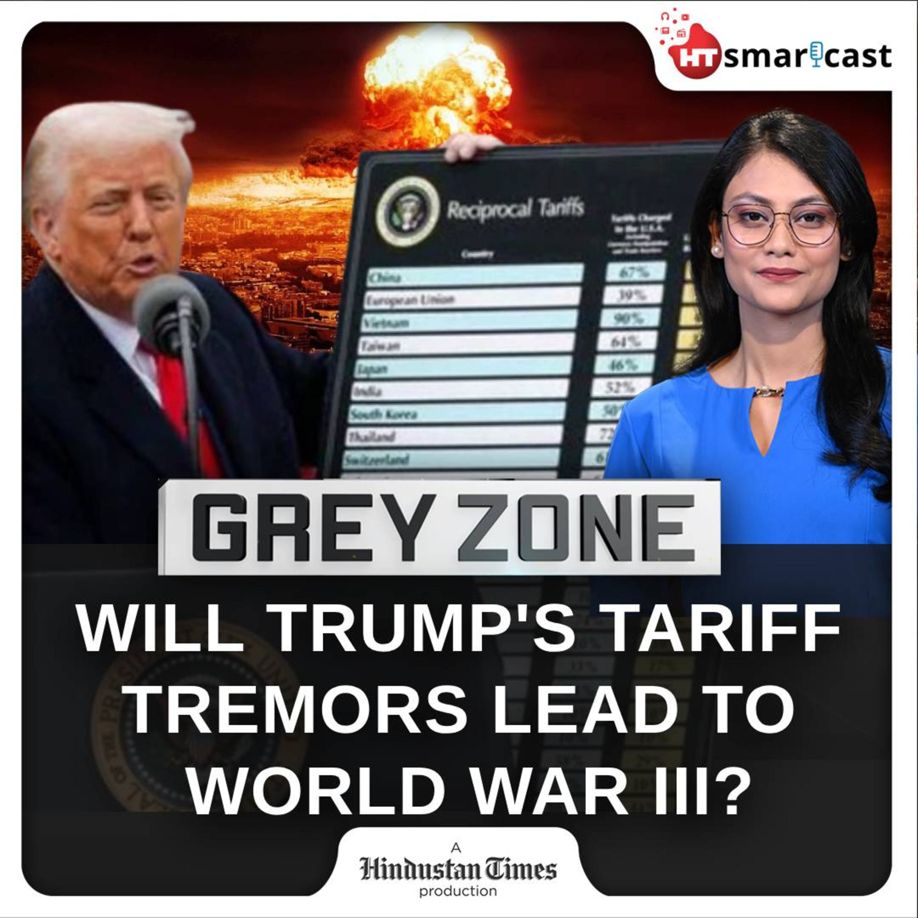 Grey Zone: Trade War To World War III? Singapore PM Issues Big Warning On Trump’s Move | Should You Be Worried? | Hindustan Times Podcast episode artwork
