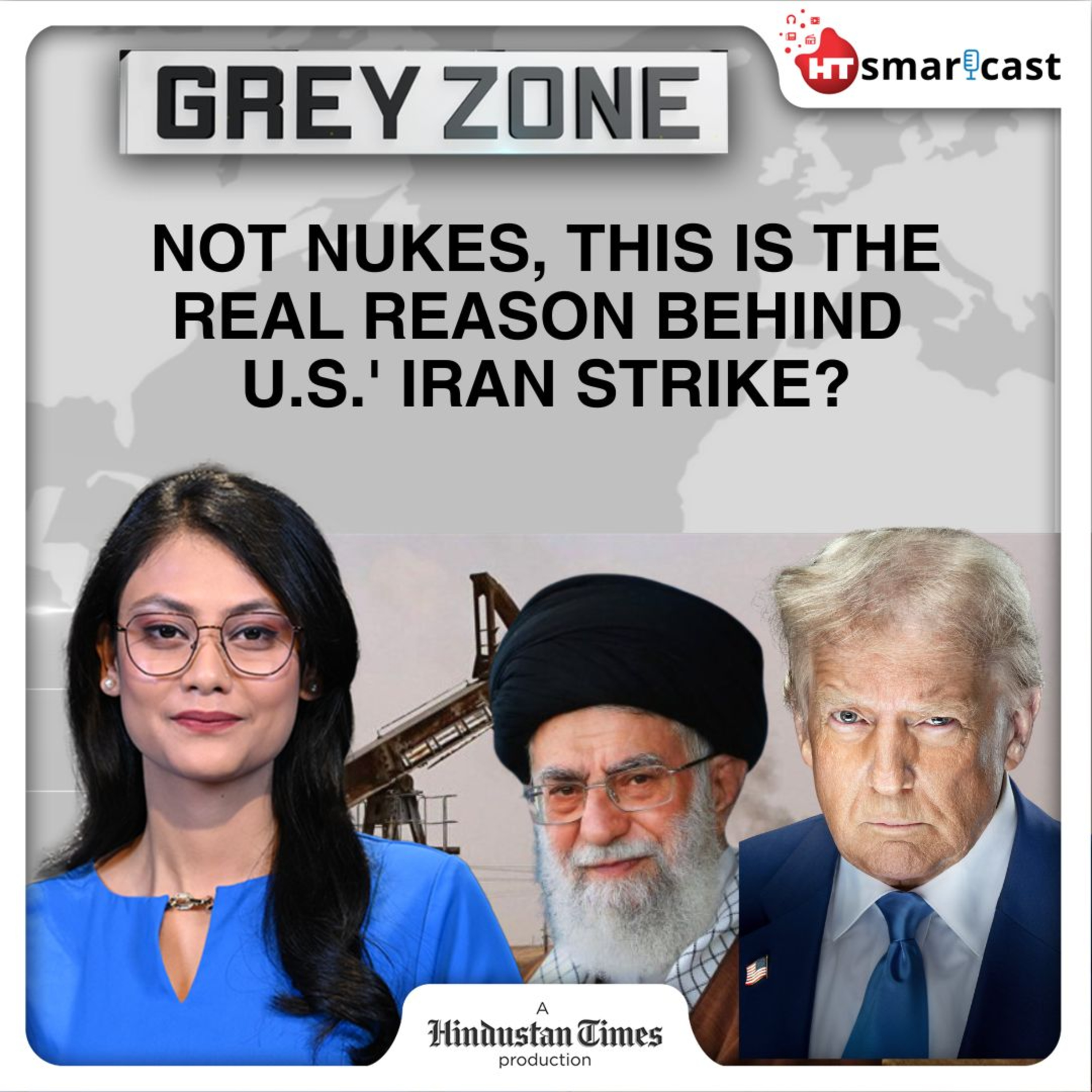 Grey Zone: Not Dismantling Nuke Sites, Trump’s Big Remark Reveals ‘Real Reason’ Behind U.S. Strike On Iran | Hindustan Times Podcast episode artwork