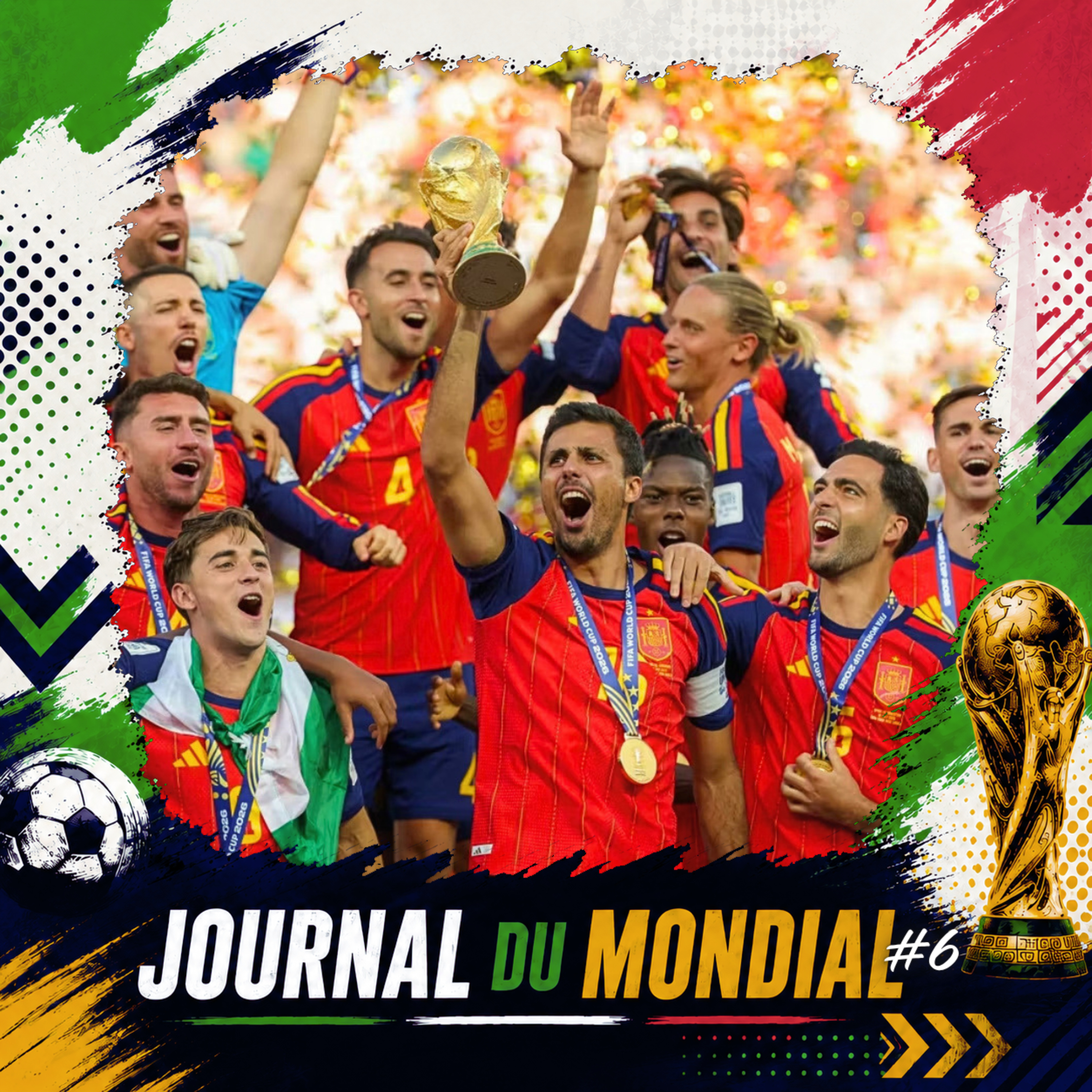 JDM #6 L'Espagne sacrée face à une Argentine infâme ! (+ Débrief des Bleus ) episode artwork