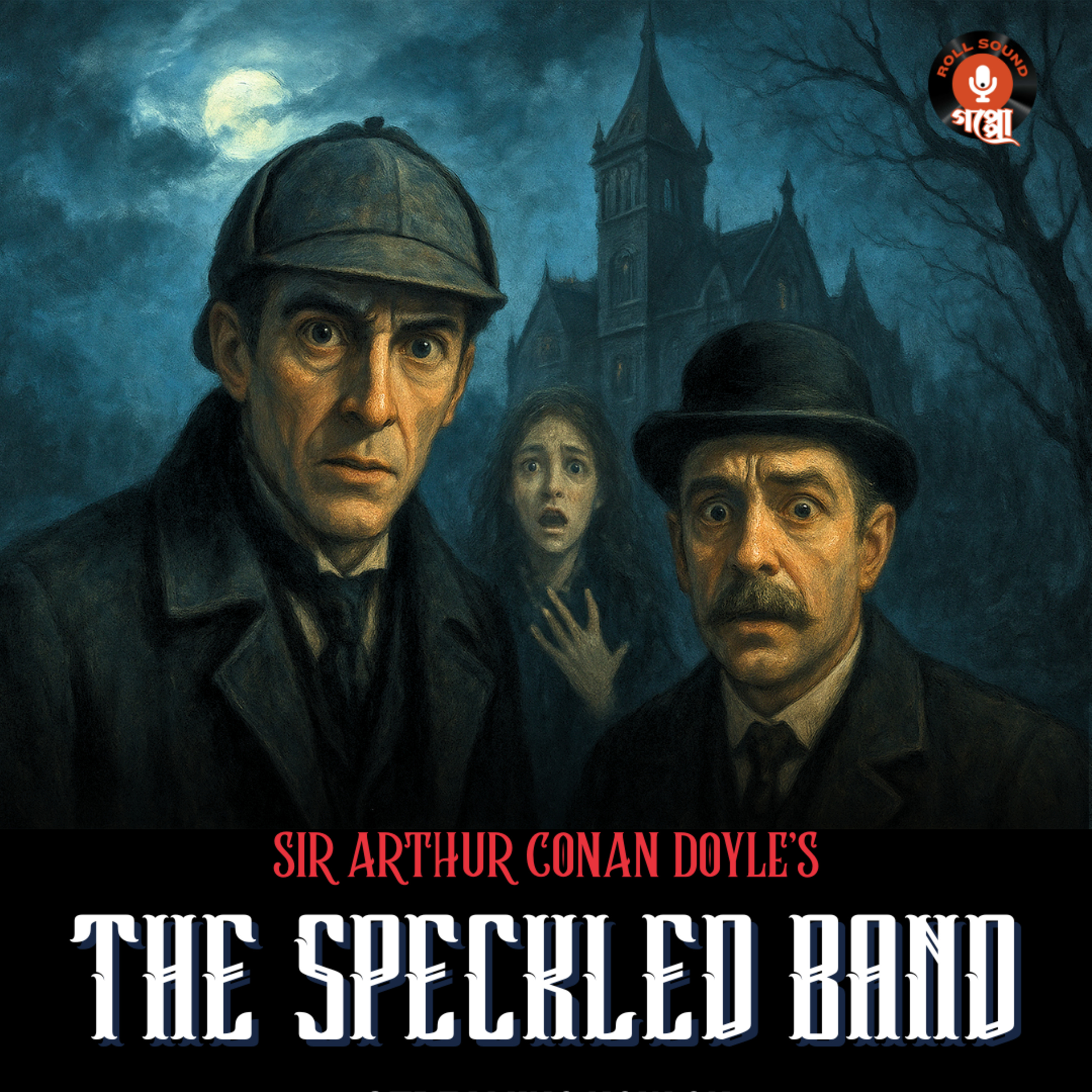  SHERLOCK HOLMES | The Speckled Band | যমজ বোনের মৃত্যুর পিছনে একটা শীষ? | গোয়েন্দা গল্প #sundaysuspense #midnighthorror #goppomirerthek episode artwork