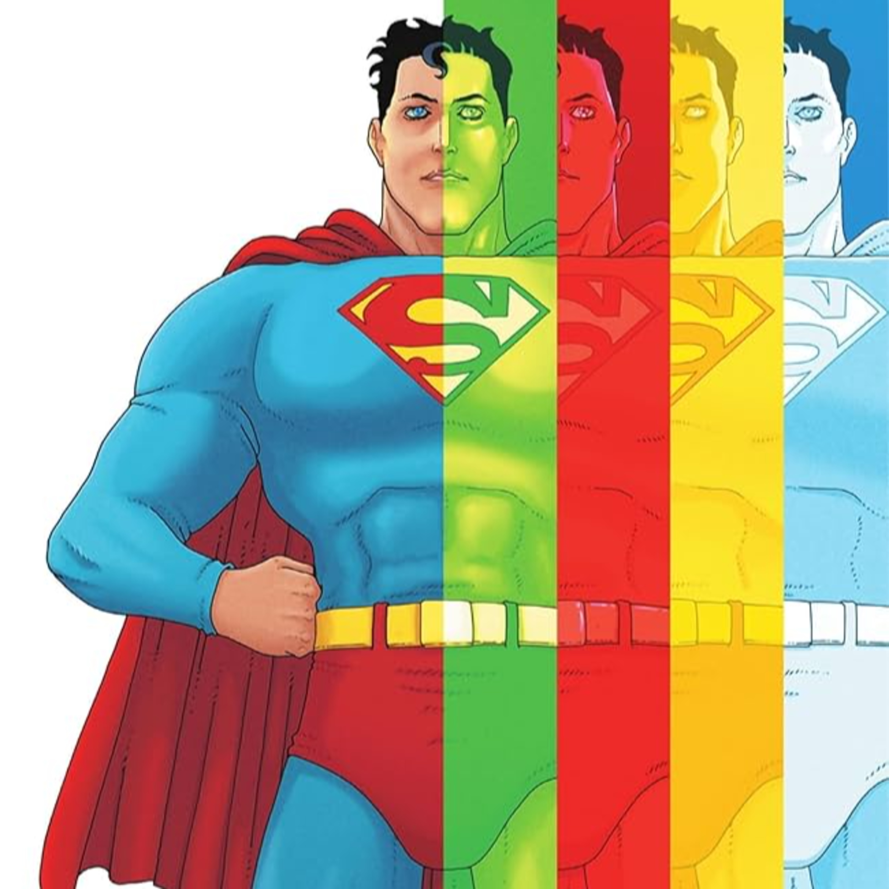 Superman the Kryptonite Spectrum #1 and the Saga of Swamp Thing Vol 1 episode artwork