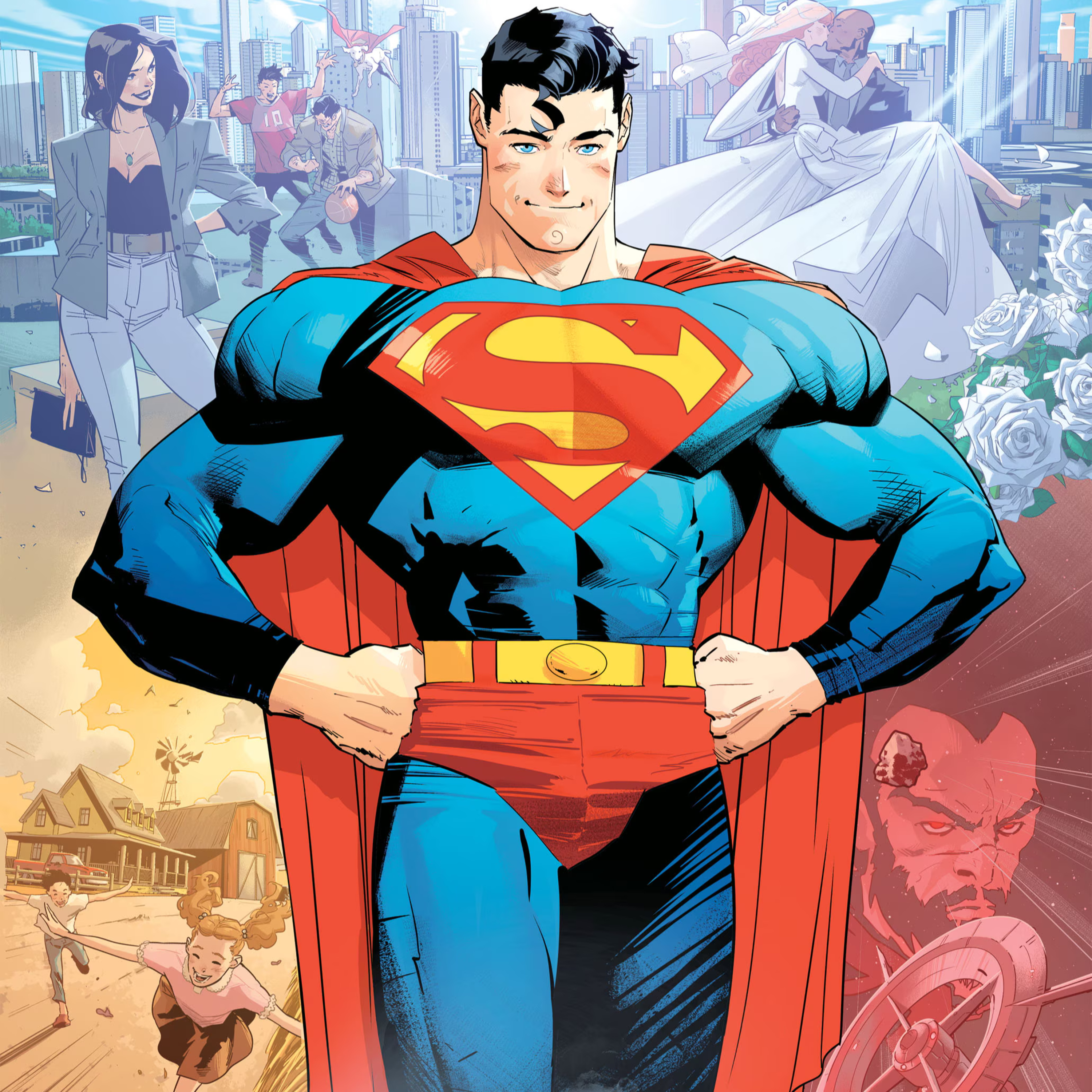 The Summer of Superman, Absolute Flash #2, and Teenage Mutant Ninja Turtles #8 episode artwork