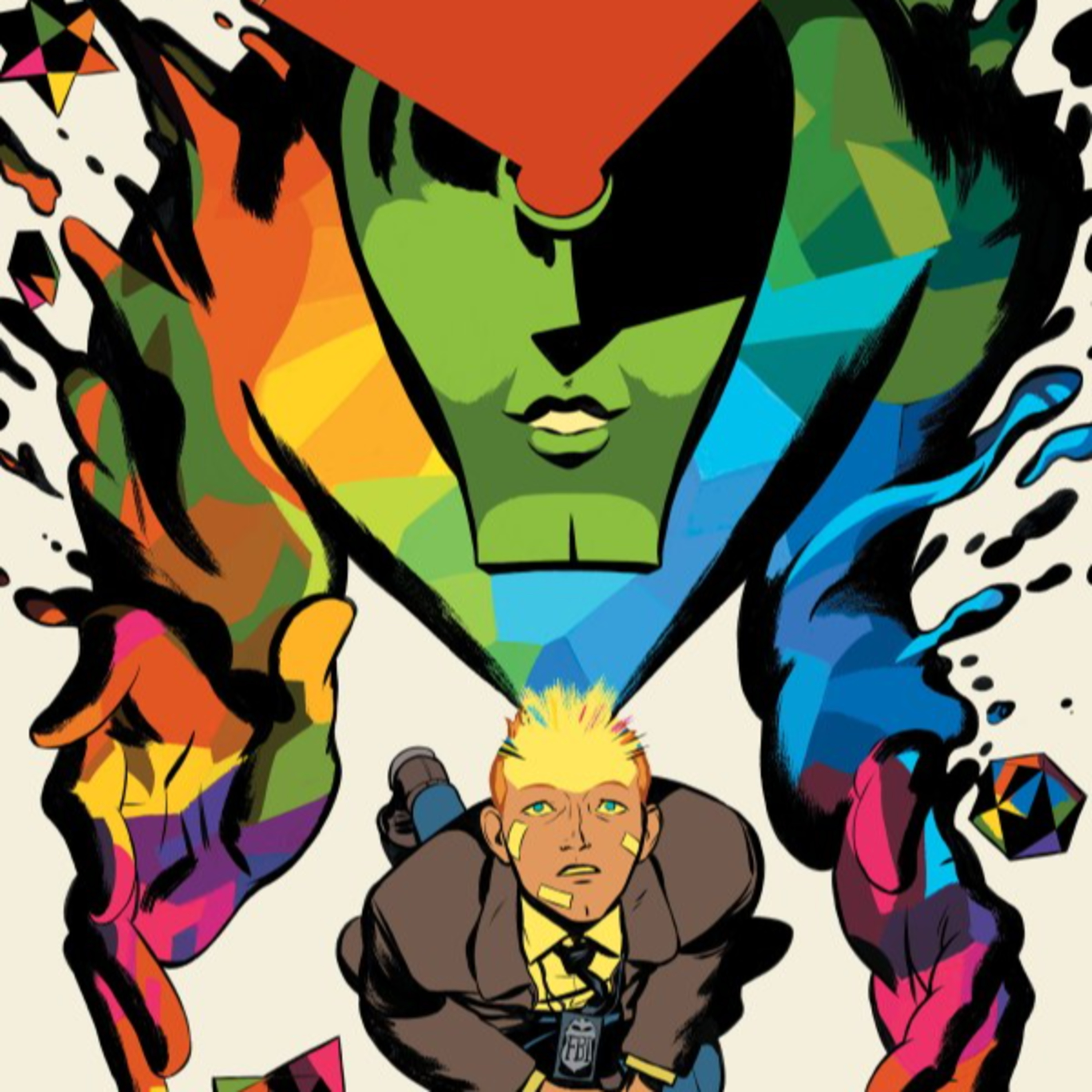 Absolute Martian Manhunter #1, Ultimate Spider-Man #15, We’re Taking Everyone Down With Us # 1, You’ll Do Bad Things #1, Seasons #3 and Absolute Wonder Woman #6 episode artwork