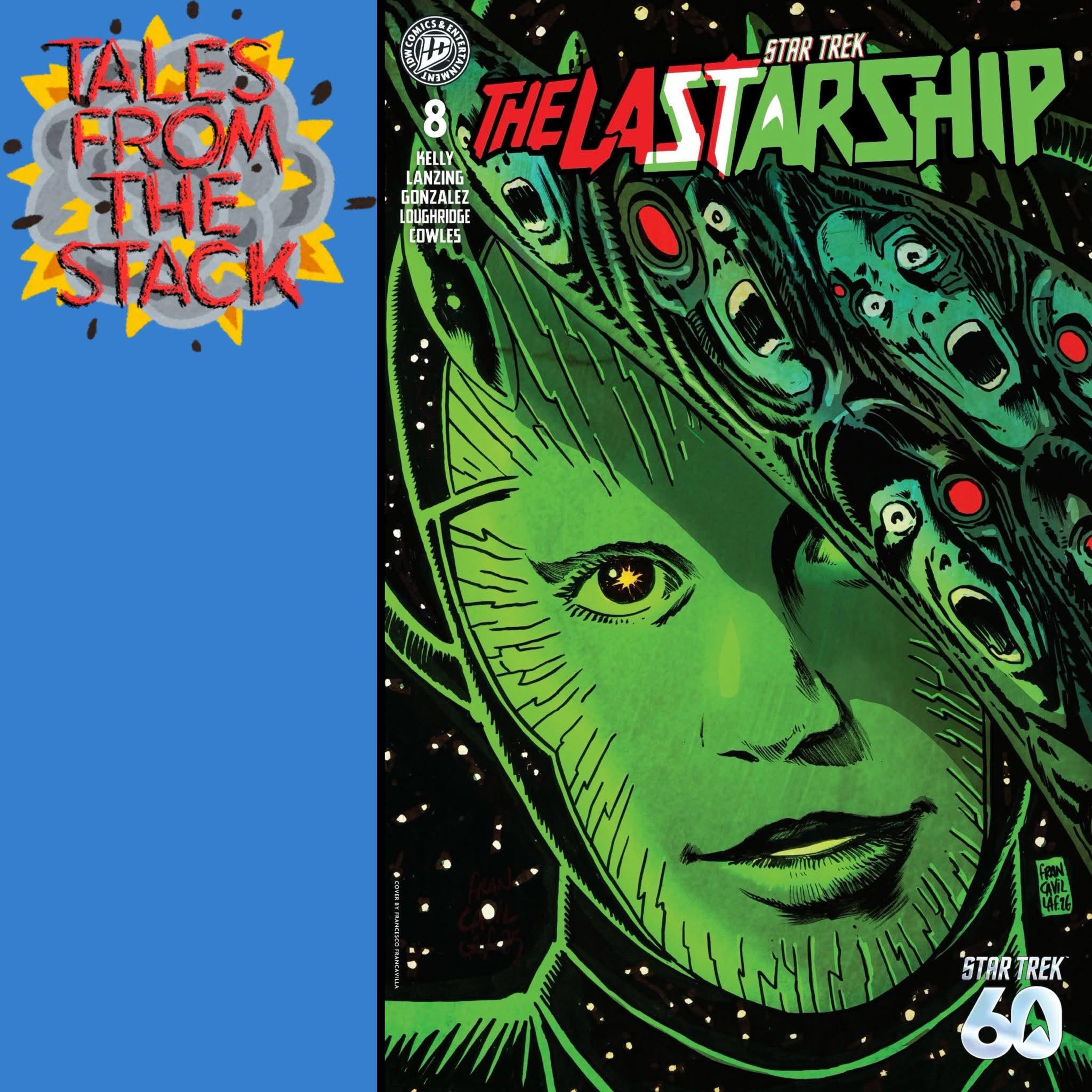 Star Trek The Last Starhip #8, Absolute Batman #21, and more!! episode artwork