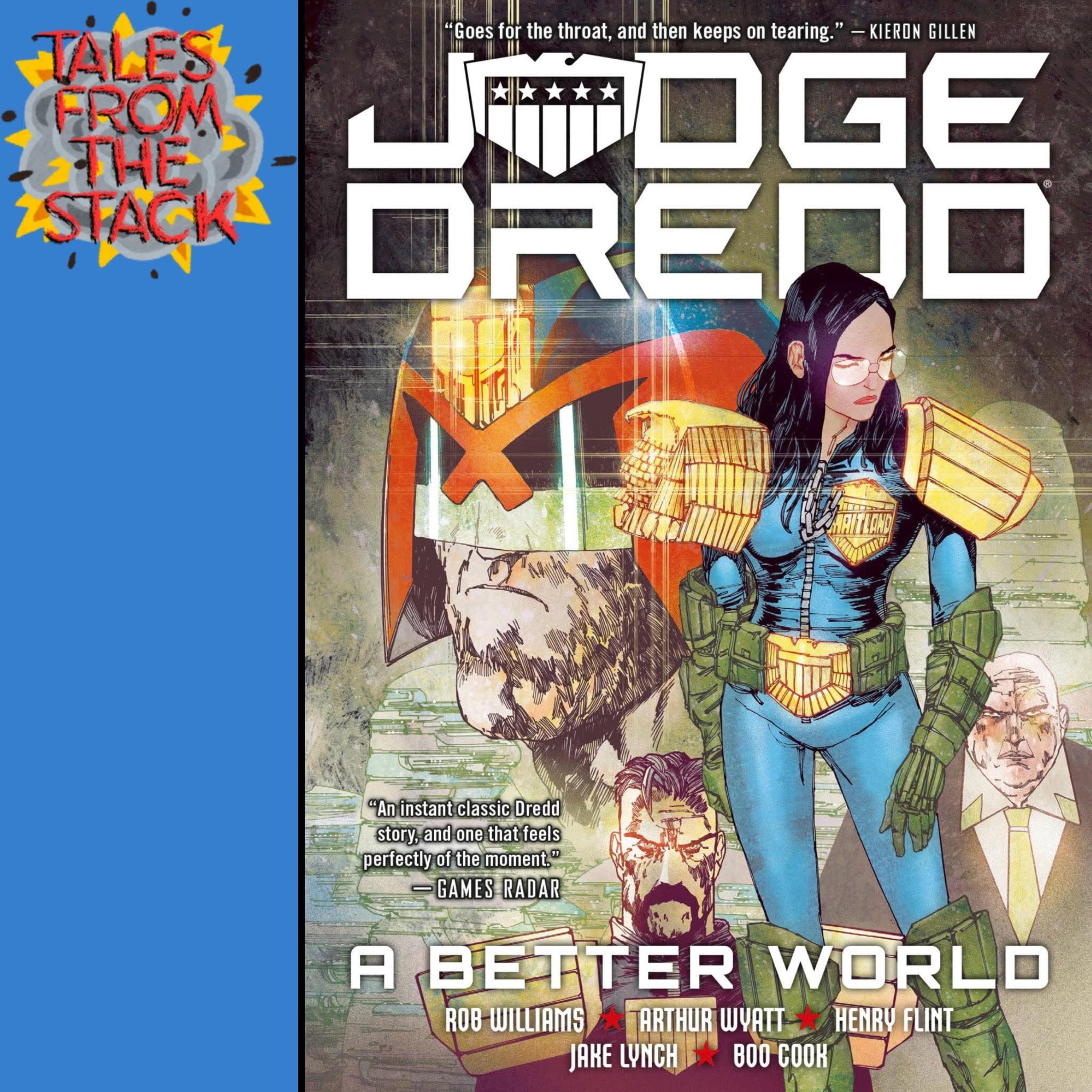 Judge Dredd: The Small House and A Better World - Comic Book Club episode artwork