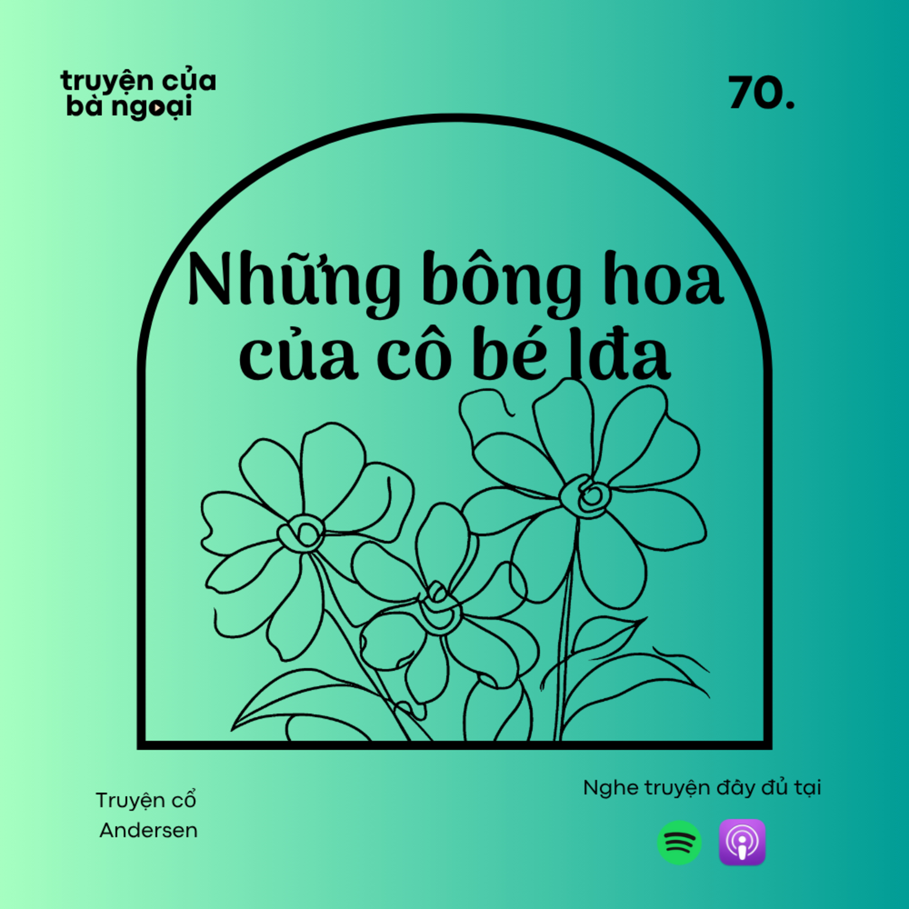 [Tập 70] Những bông hoa của cô bé Iđa - Truyện cổ Andersen episode artwork
