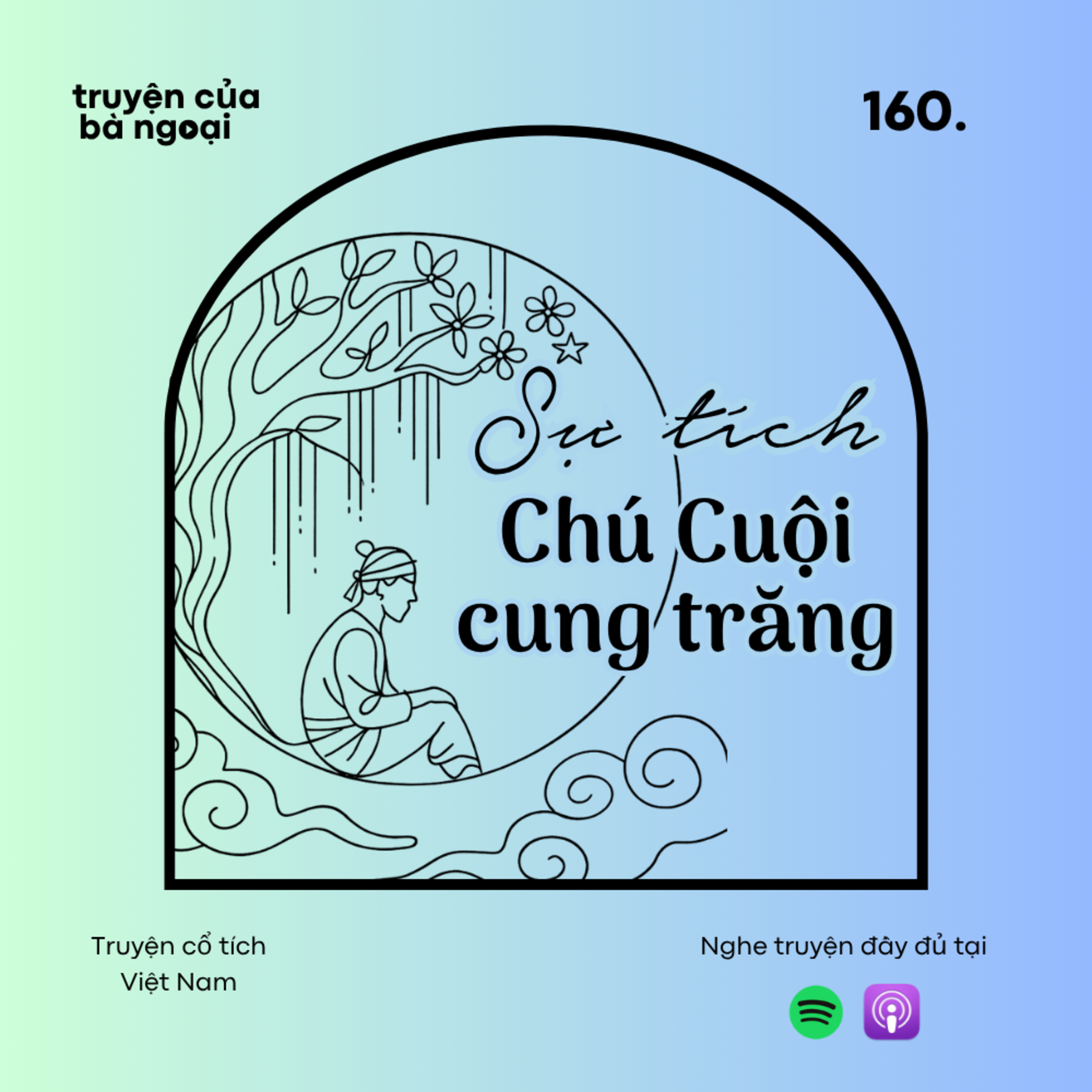[Tập 160] Sự tích chú Cuội cung trăng - Truyện cổ tích Việt Nam