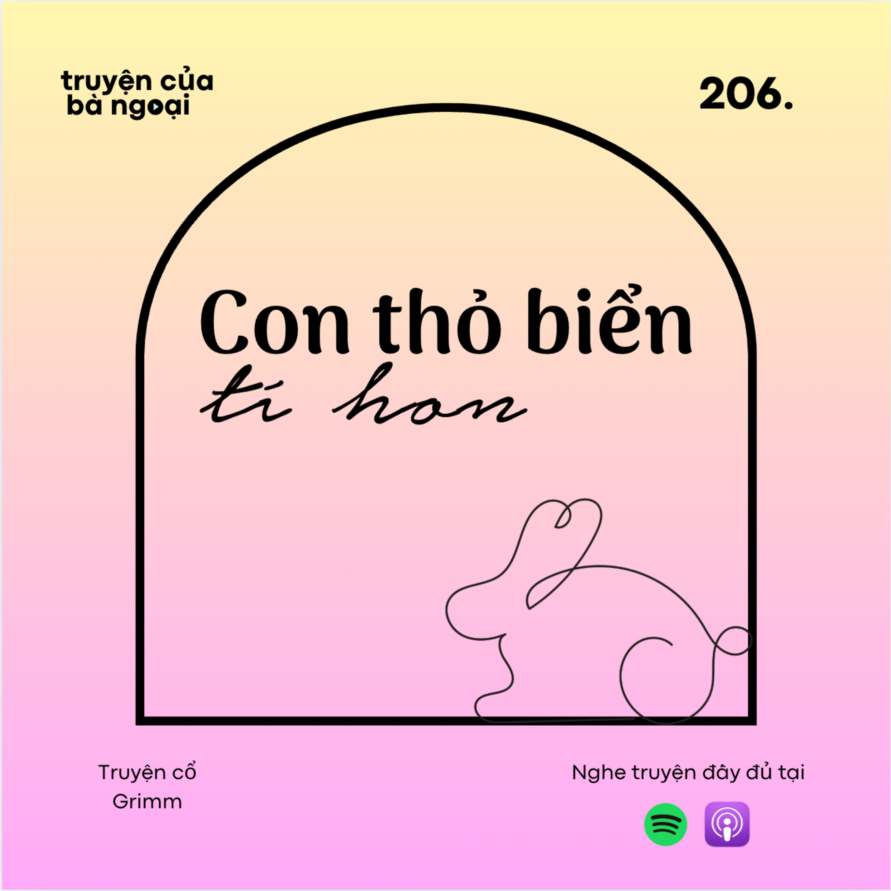 [ Tập 206} Con thỏ biến tí hon - Truyện của Grimm episode artwork