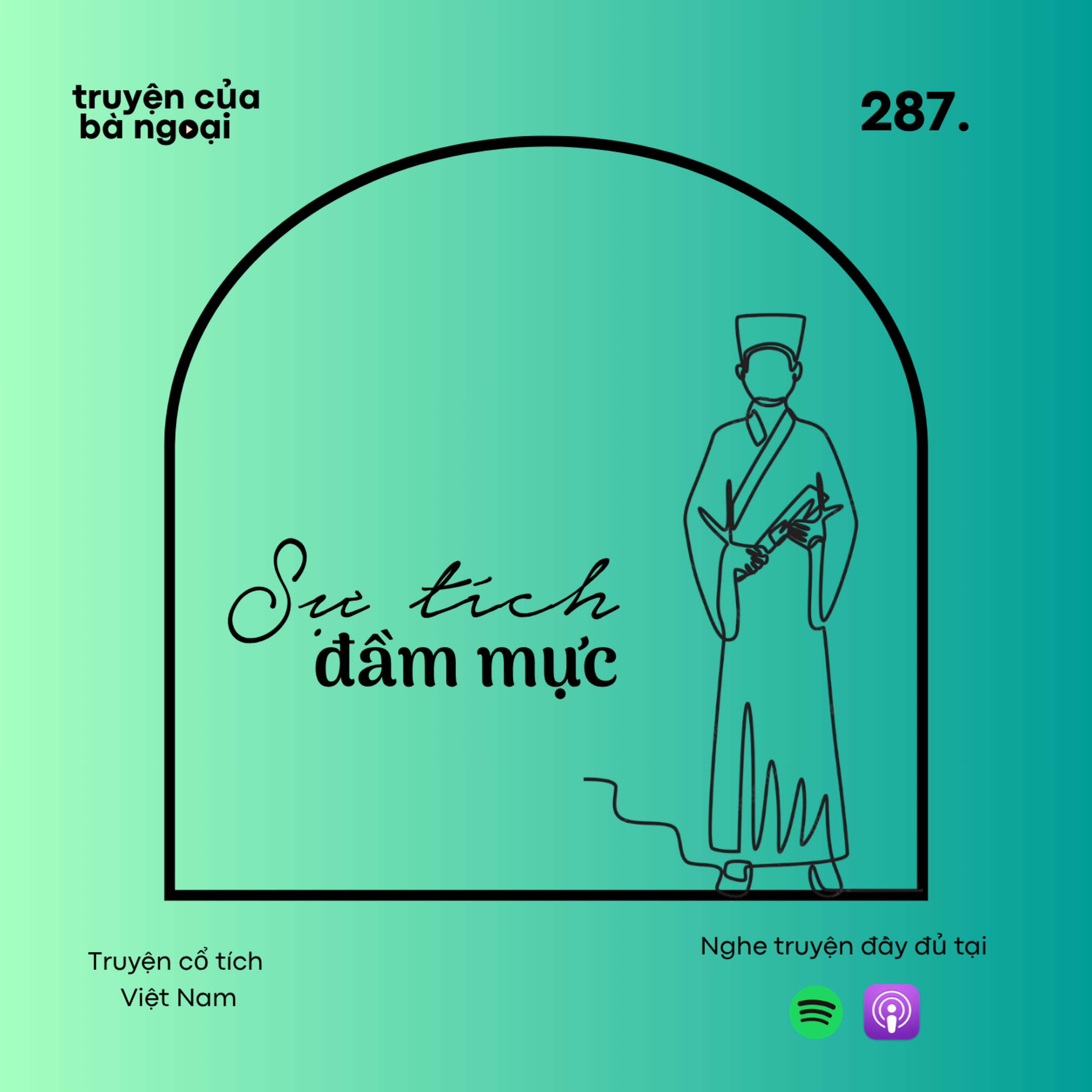 [Tập 287] Sự tích đầm mực - Truyện cổ tích Việt Nam episode artwork