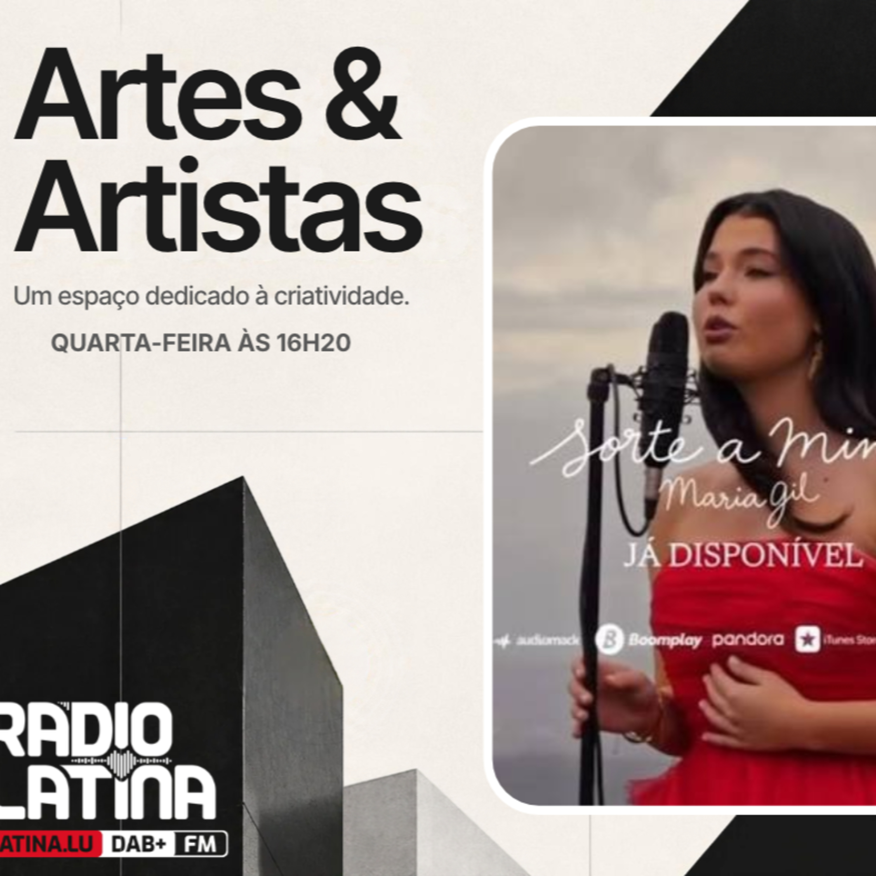 Artes & Artistas convida Maria Gil