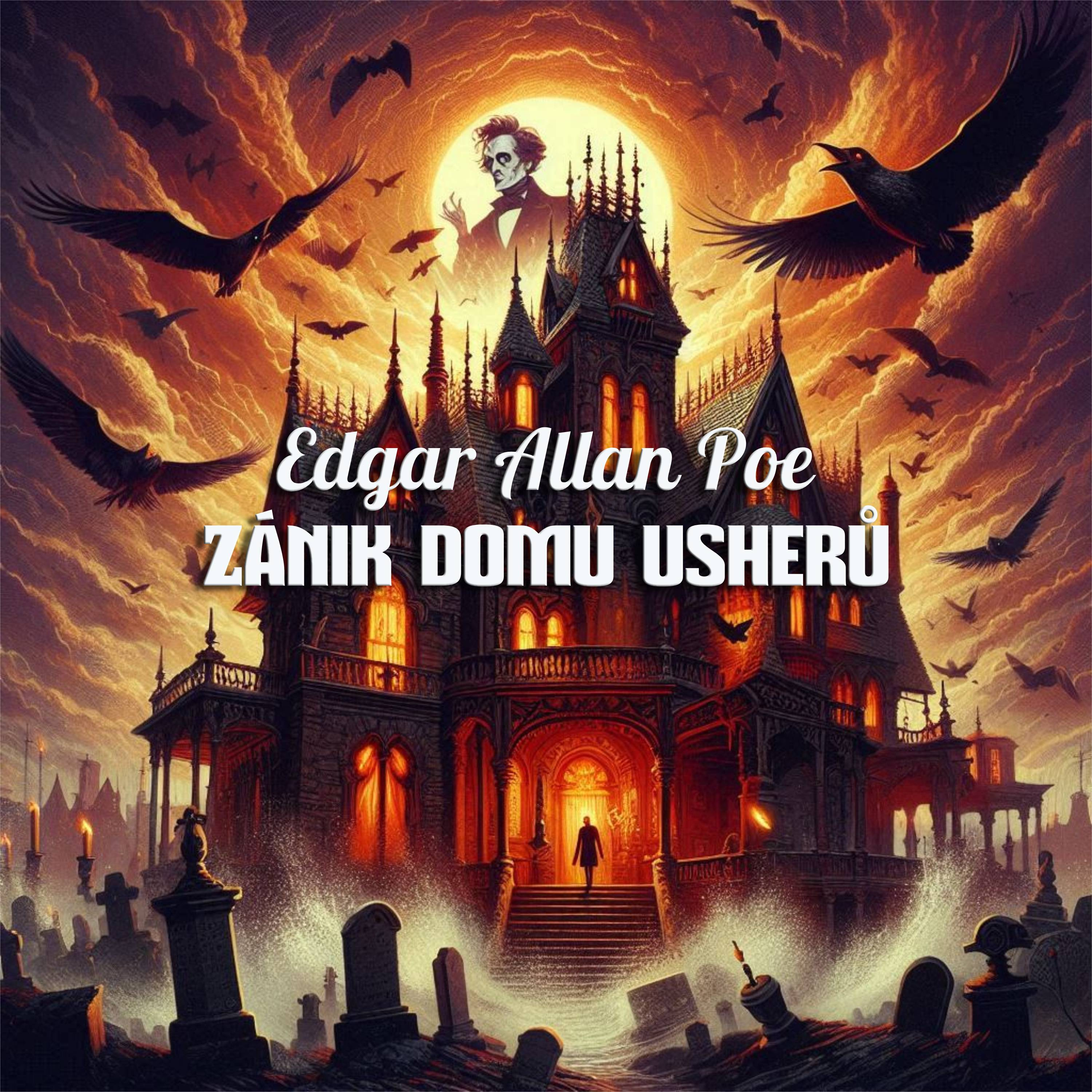 Zánik domu Usherů- Edgar Allan Poe episode artwork