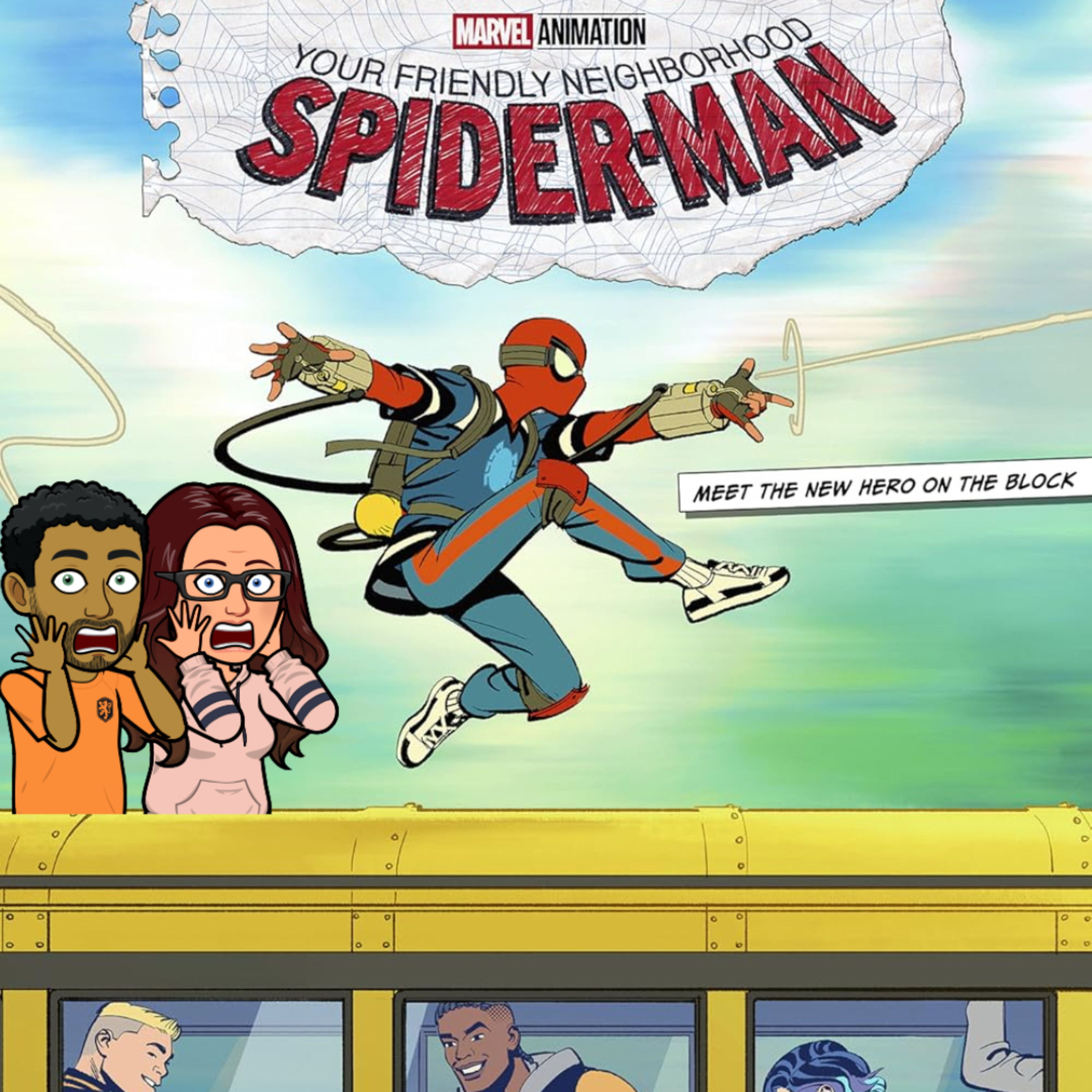 Spider-Man, Blue Hair, and Marvel Madness: A New Take on the Web-Slinger episode artwork