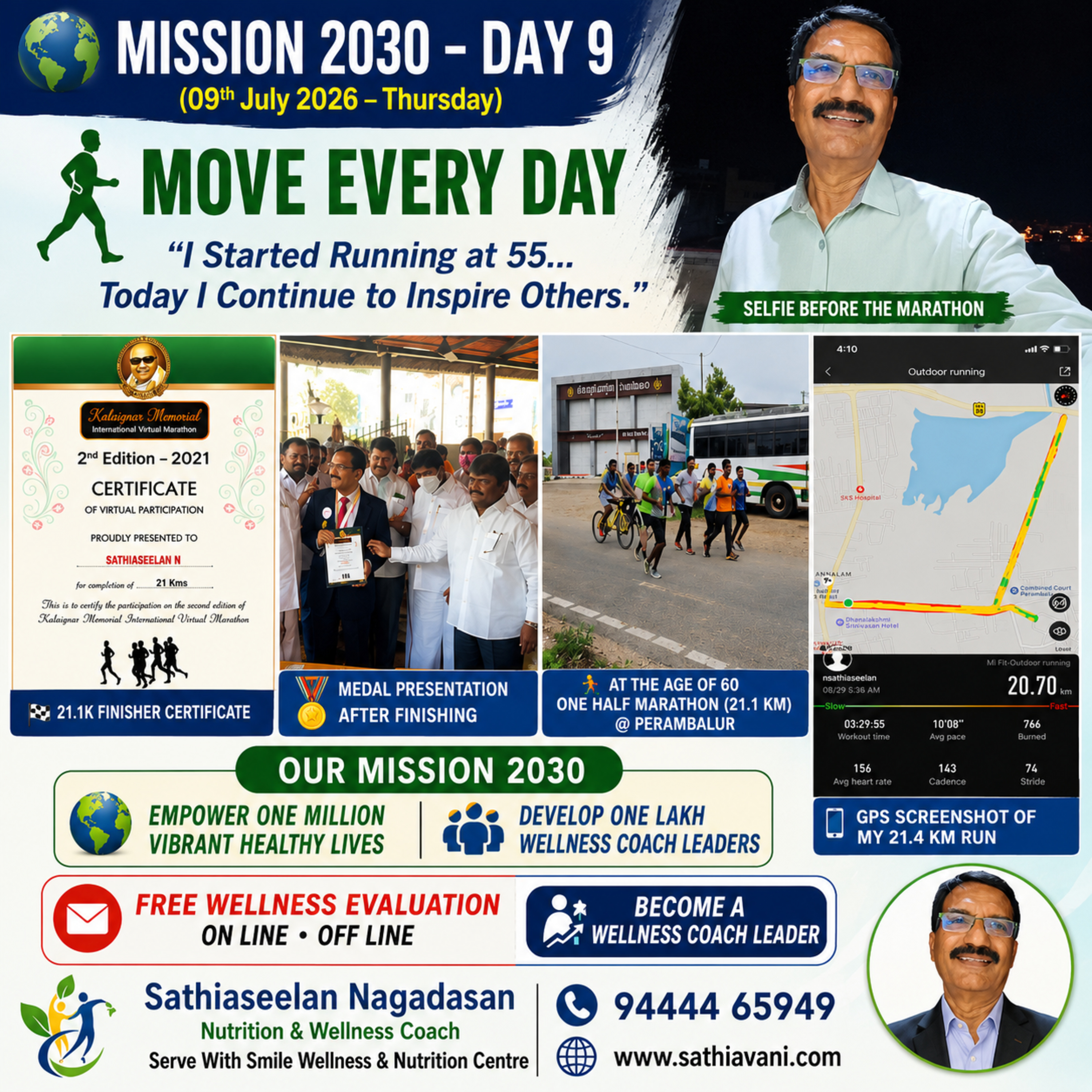Mission 2030 – Day 9(9 th July 2026 | Every Step Matters episode artwork