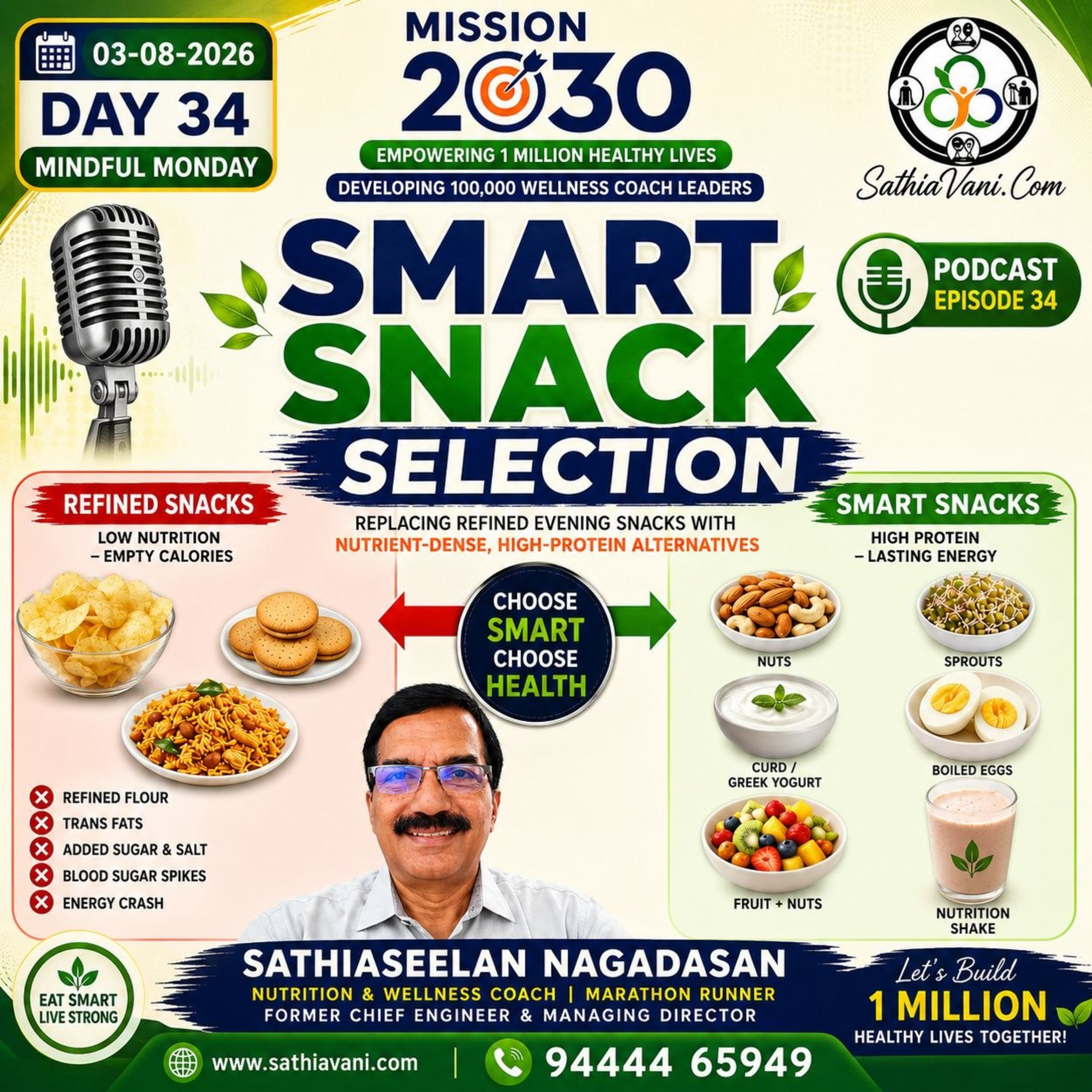Mission 2030 Day 34 (03-08-2026) Smart Snacks Selection episode artwork