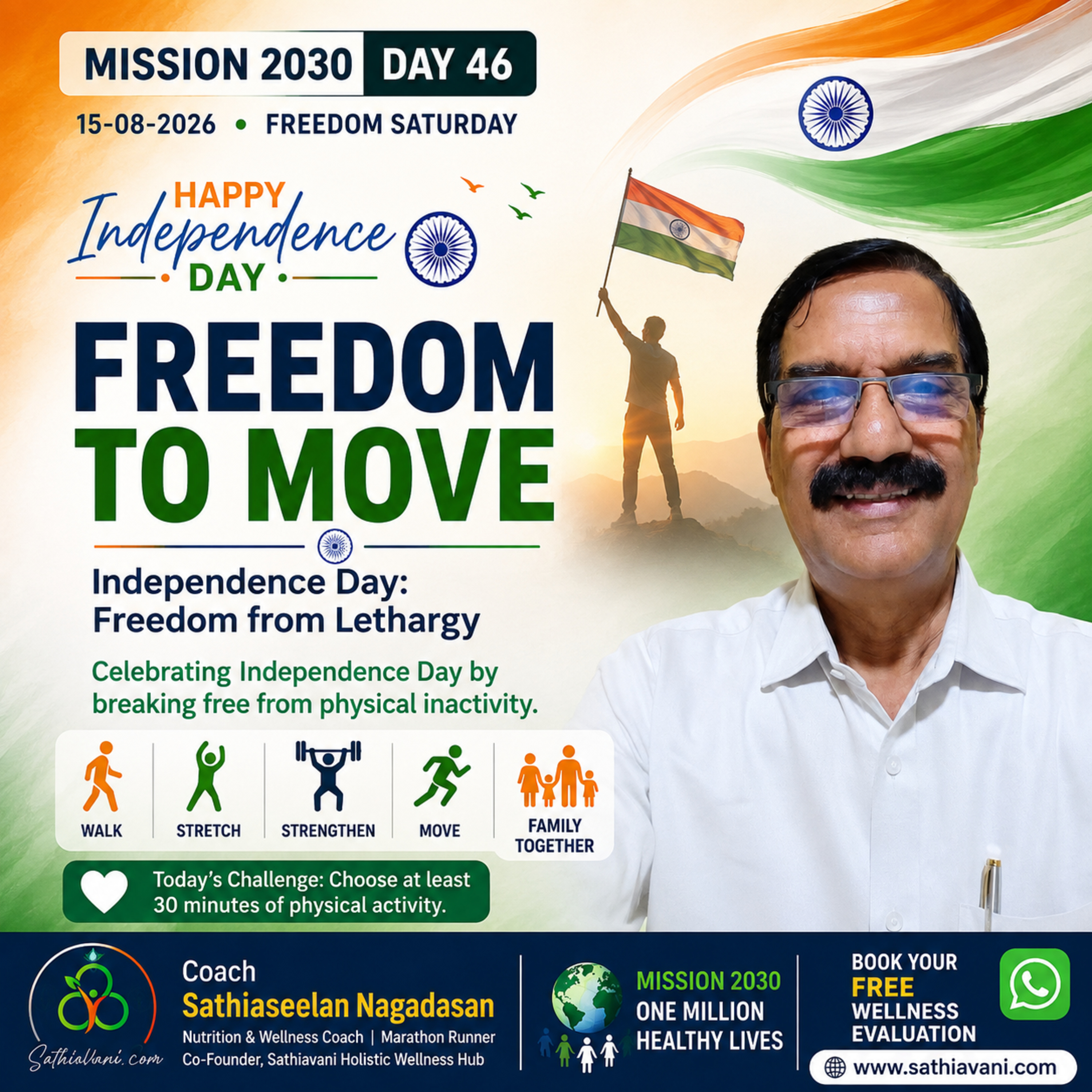 Independence Day Special Freedom from Lethargy-Mission 2030 Episode 46 episode artwork