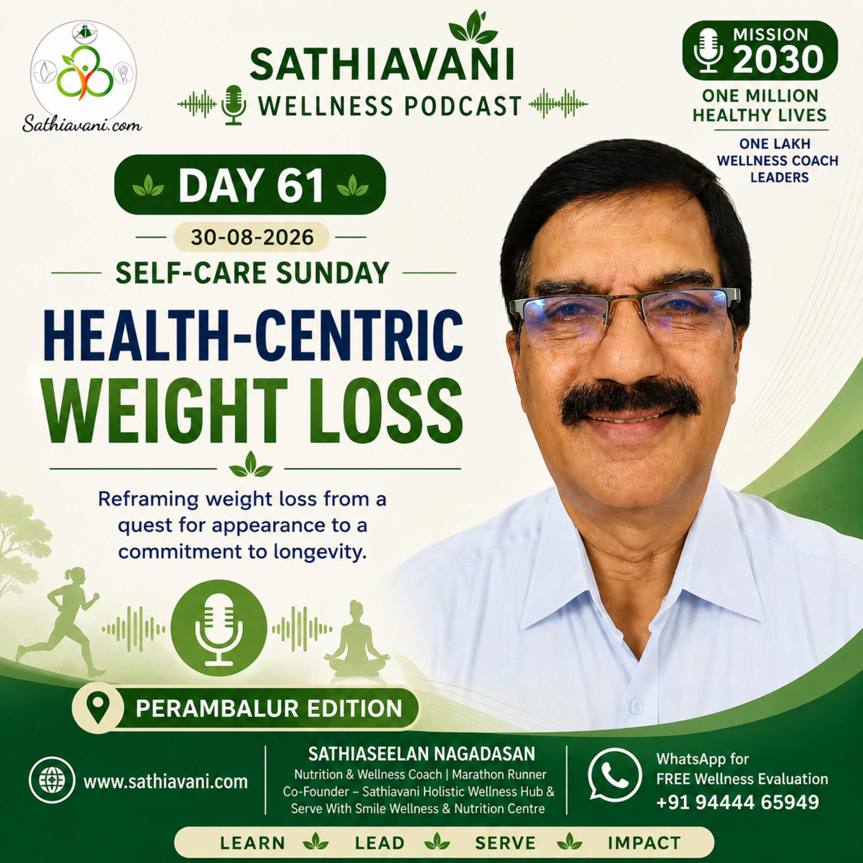 HEALTH_CENTRIC_WEIGHT_LOSS_Mission2030_Episode61 episode artwork