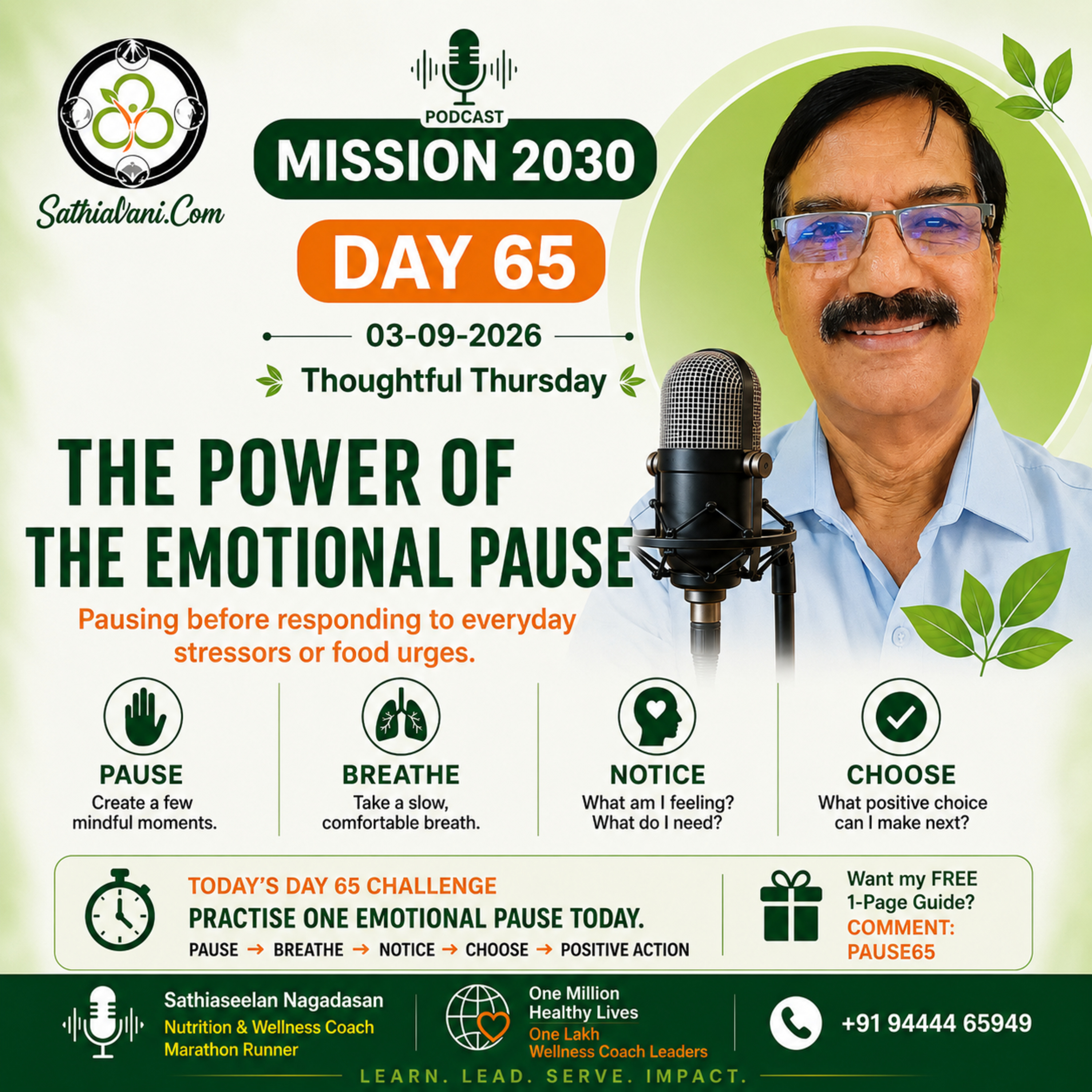 The_Power_of_the_Emotional_Pause_MISSION2030_DAY65_Episode65 episode artwork