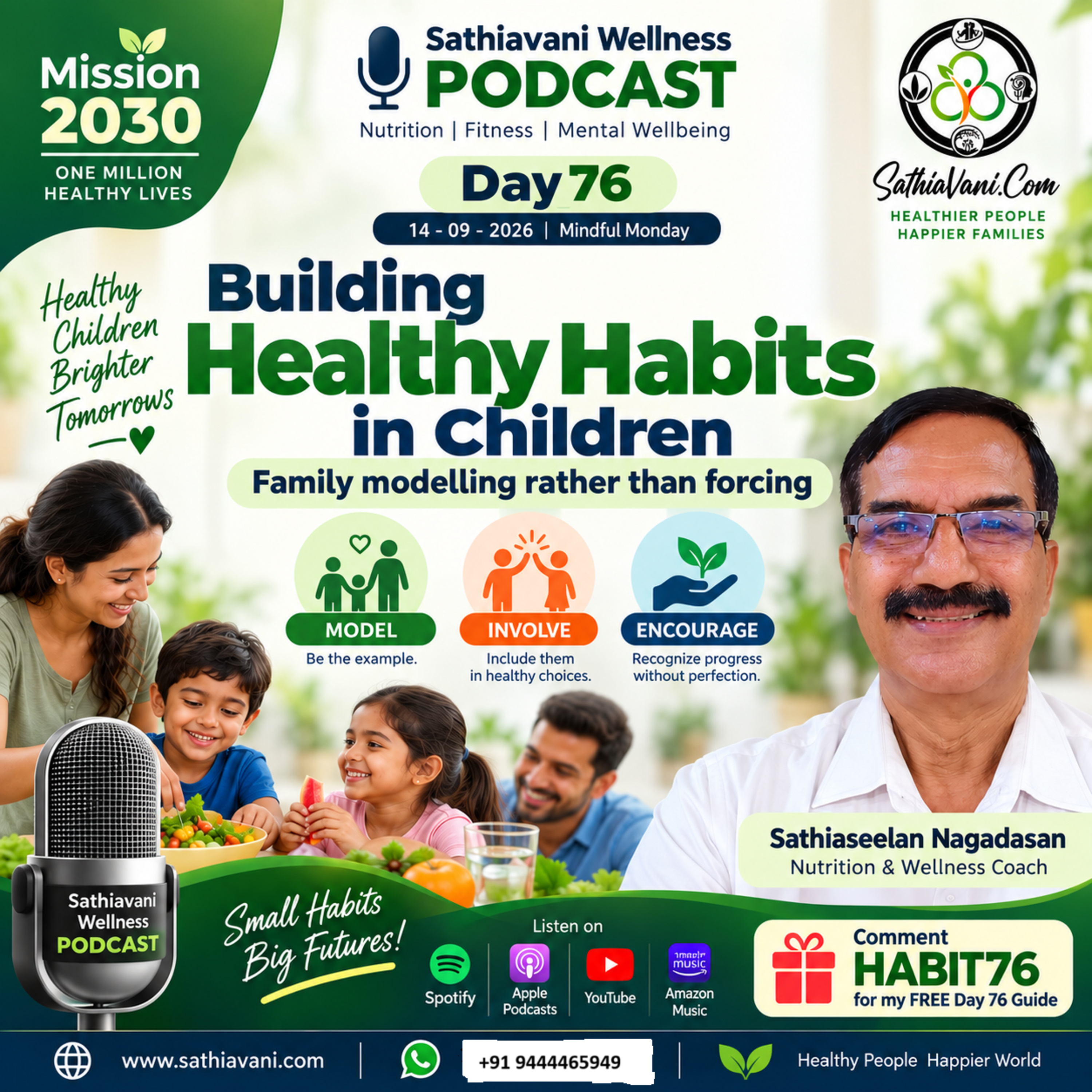 Want Healthy Kids? Stop Forcing, Start Modelling! 🥗 | Day 76 episode artwork