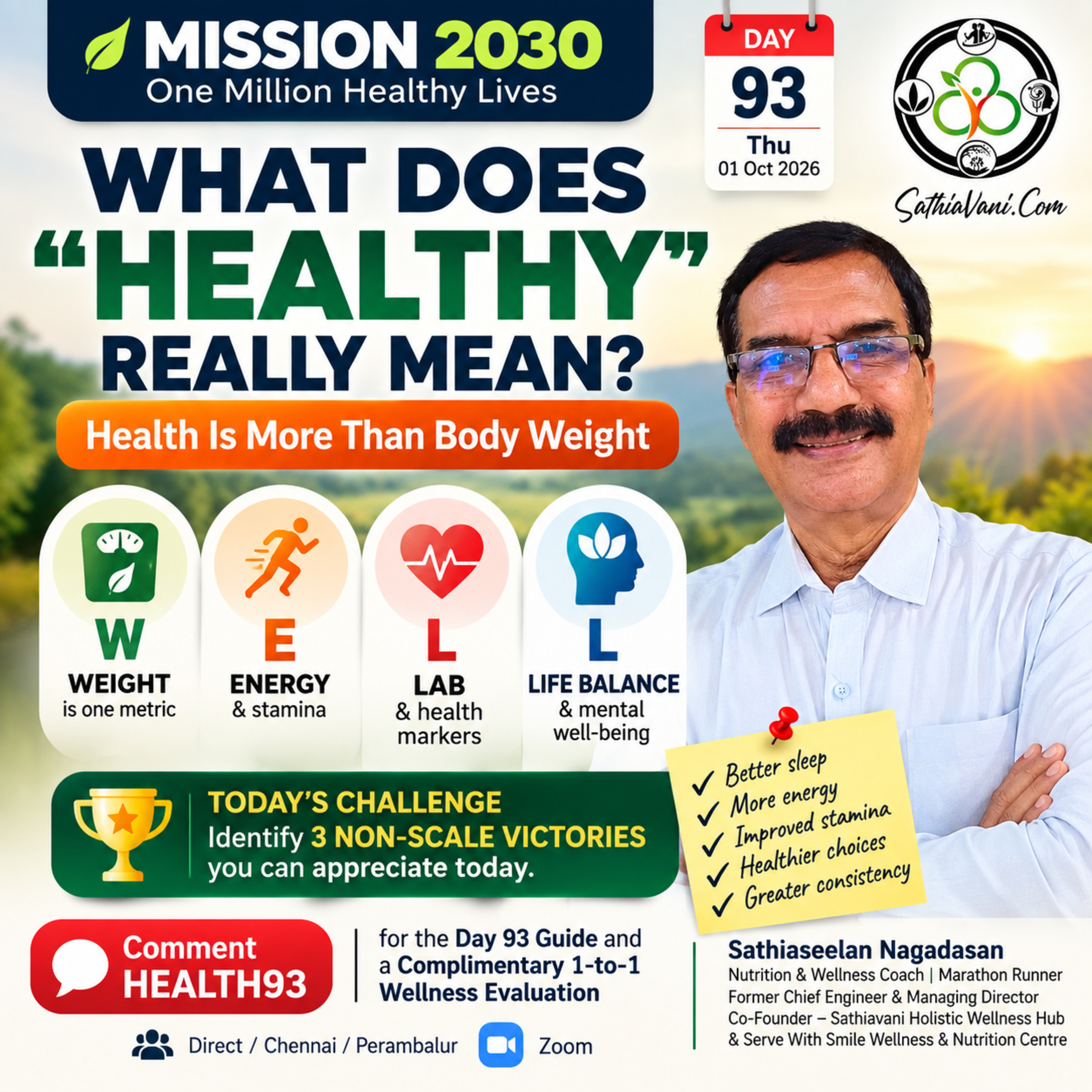 Mission 2030 — Day 93 What Does Healthy Really Mean.mp3 episode artwork