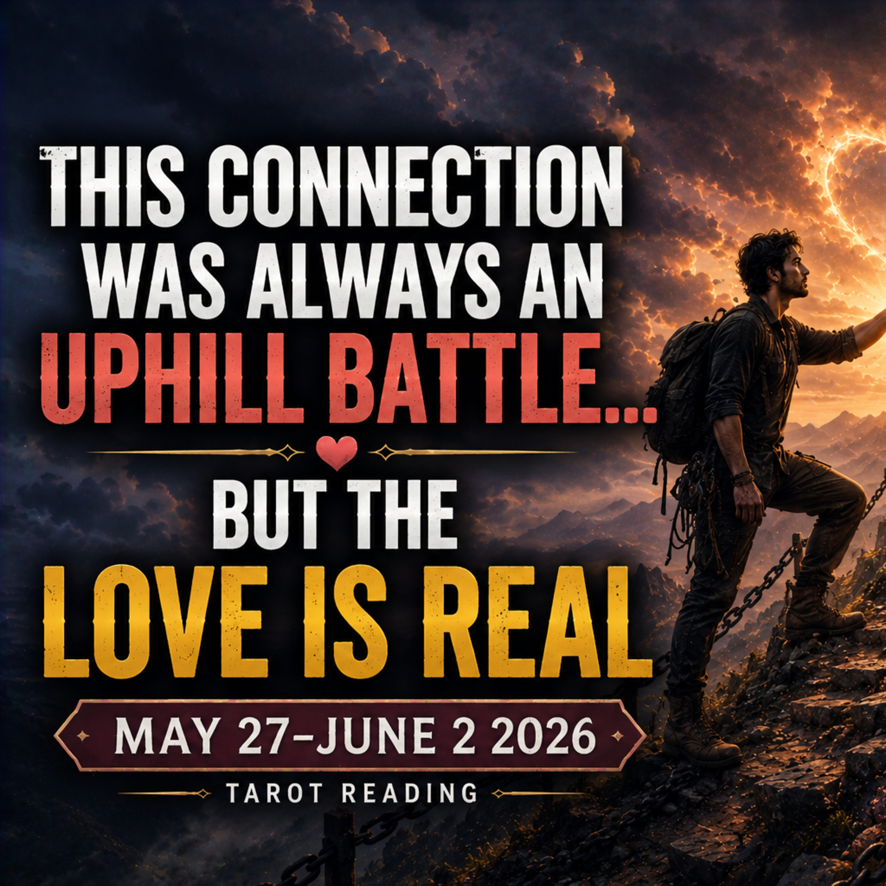 This Connection Was Always an Uphill Battle… But The Love Is REAL ❤️May 27–June 2 Weekly Tarot Reading episode artwork
