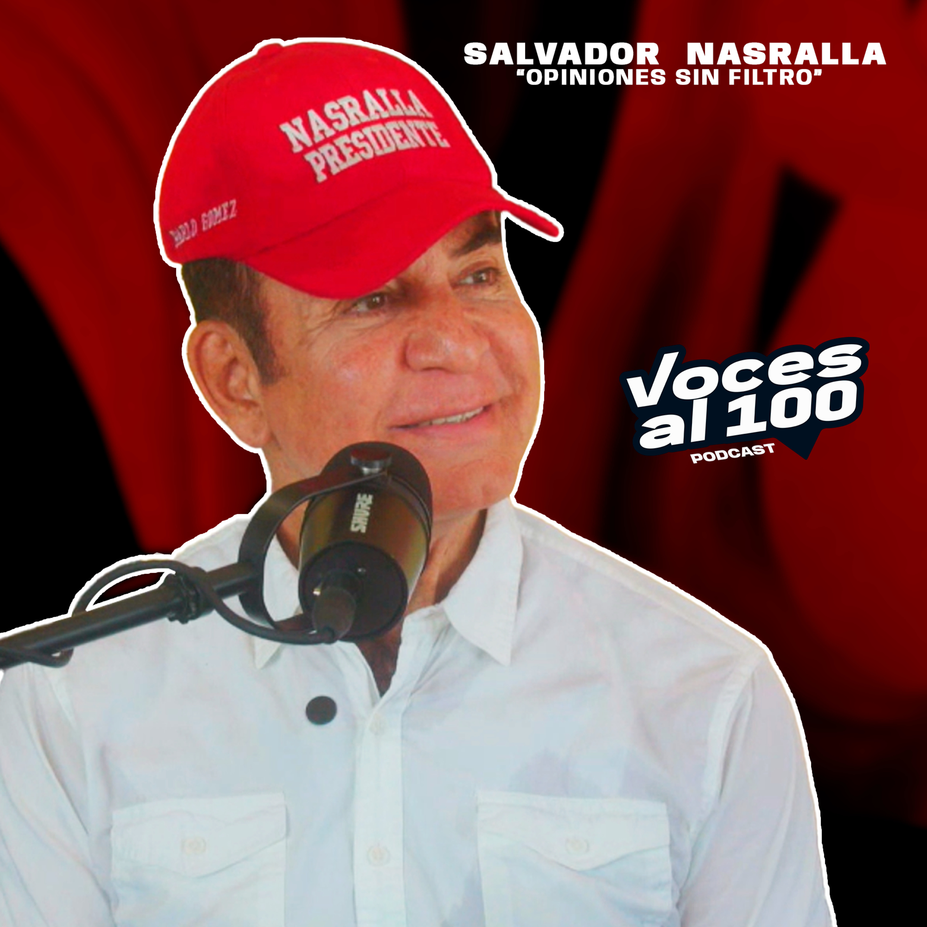 Salvador Nasralla "Opiniones Sin Filtro" episode artwork