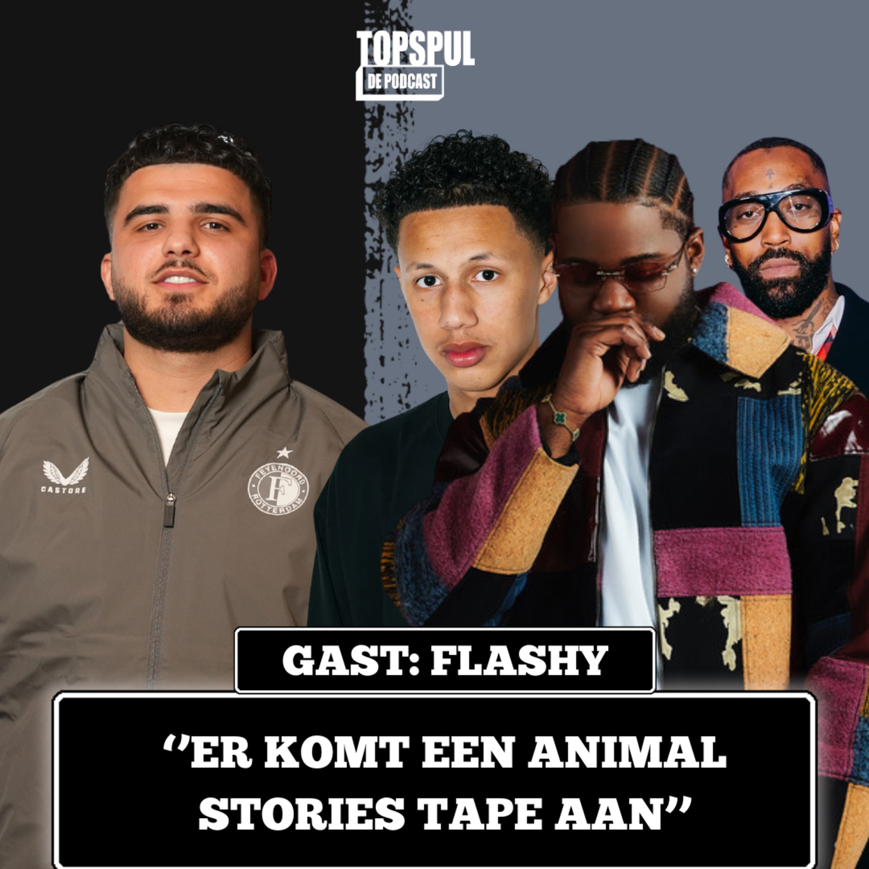 EP 60: Flashy over Animal Stories 🐺 | Kanye show echt of nep?!🚨 | Ray Fuego beste rapper van NL?🔥 episode artwork