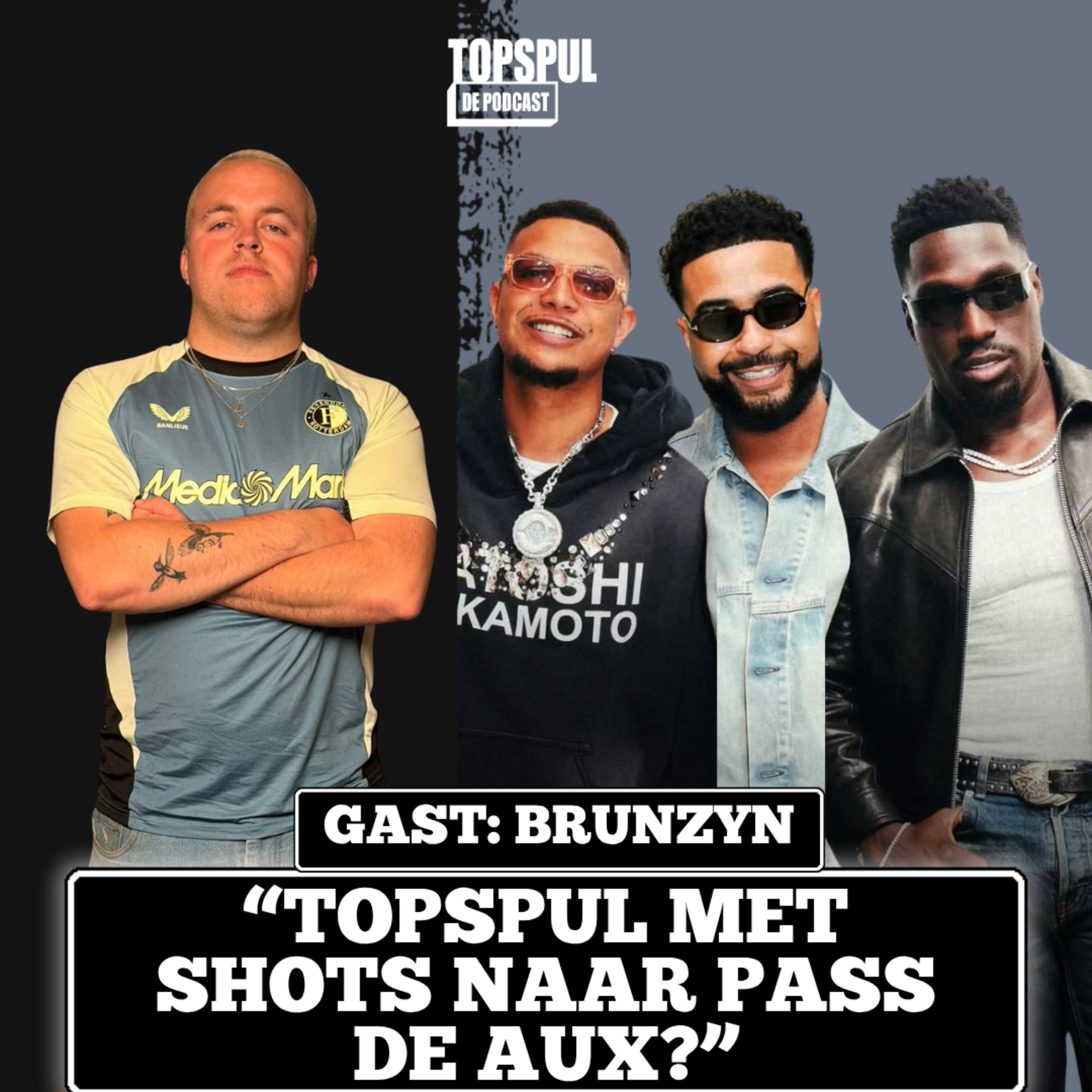 EP 75: Brunzyn over de HAAT 😳 | TOPSPUL vs PASS DE AUX?! 👀 | Wilden Westen: Label of Collectief? 🤔 episode artwork