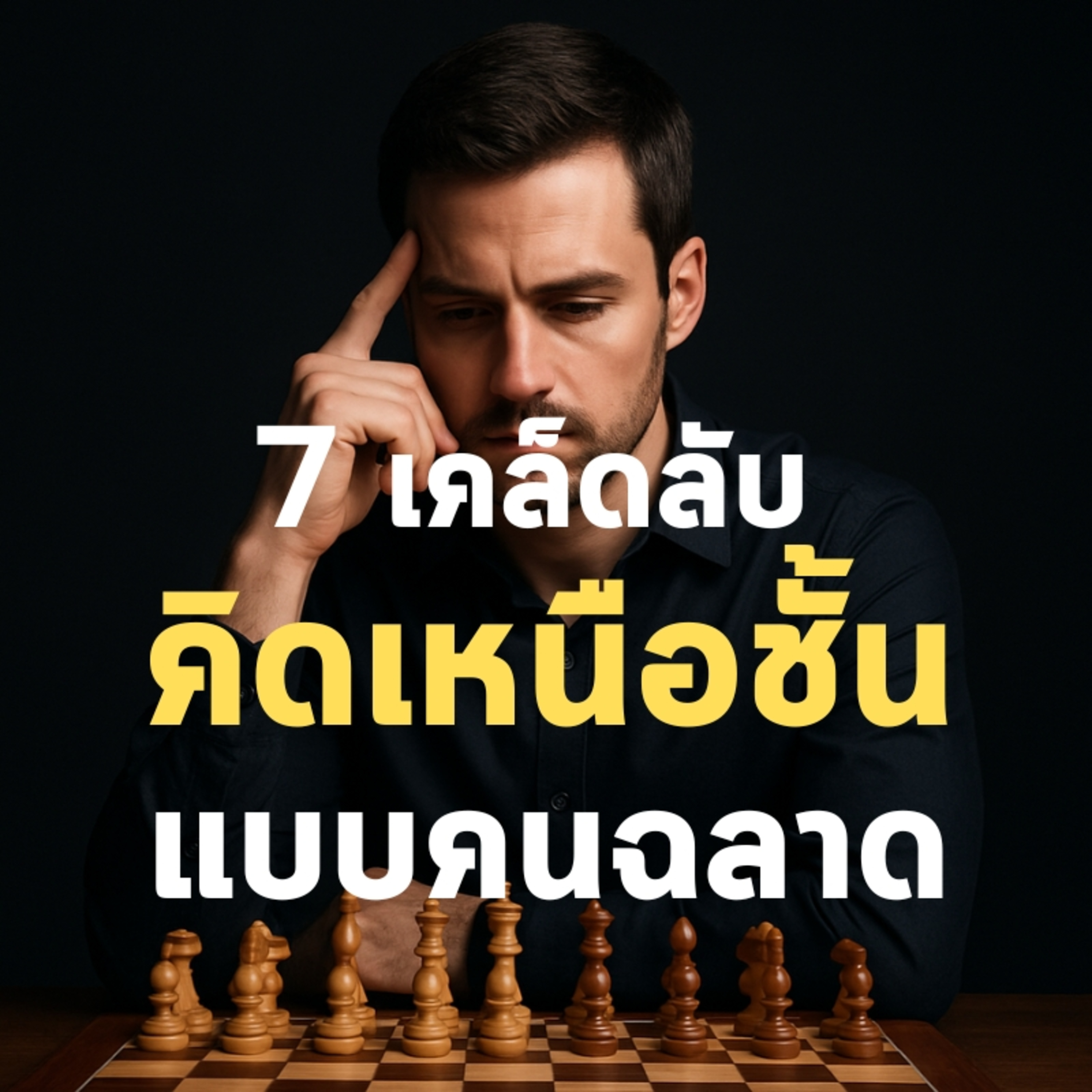 7 เคล็ดลับคิดเหนือชั้นแบบคนฉลาด
