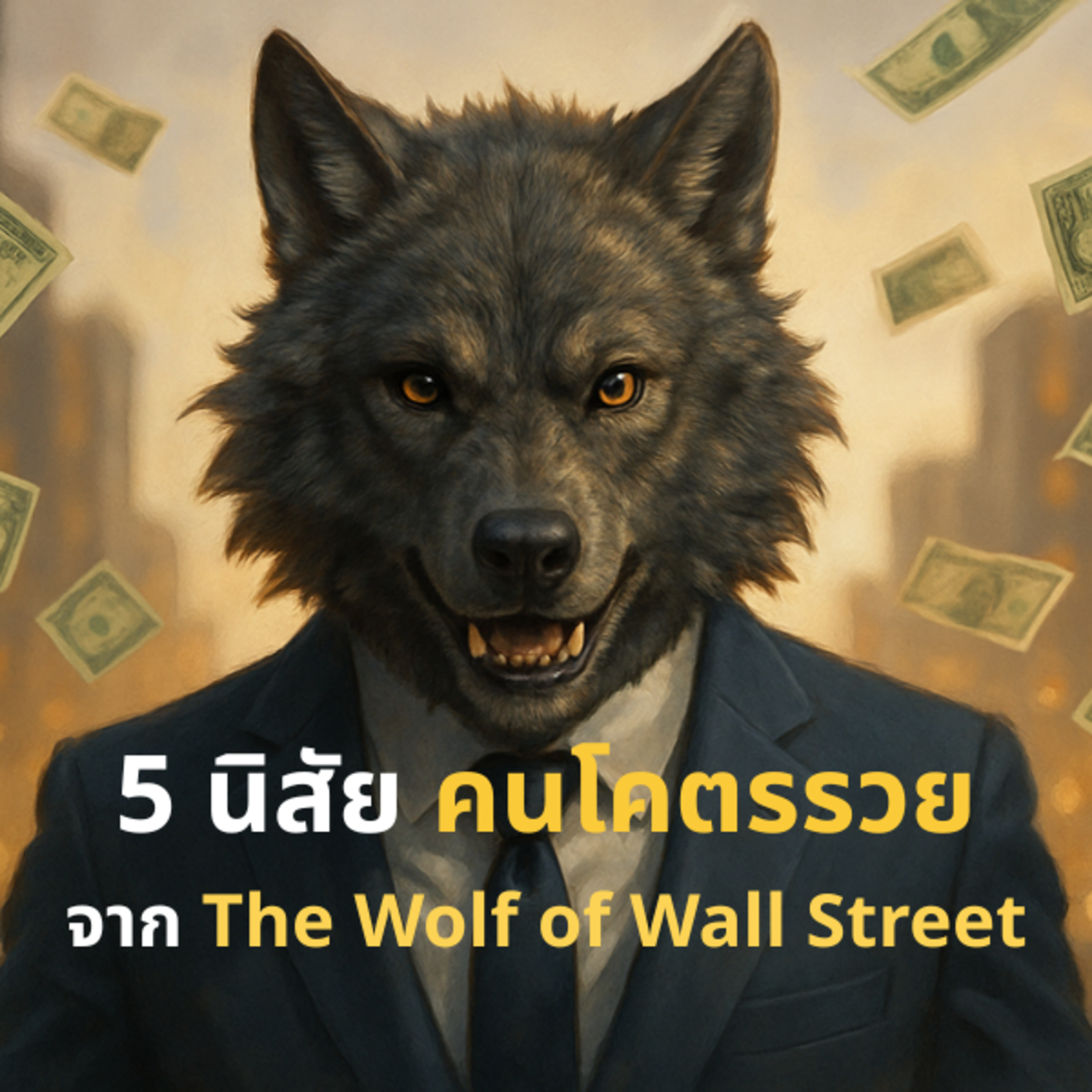 5 นิสัยคนโคตรรวย จาก The Wolf of Wall Street