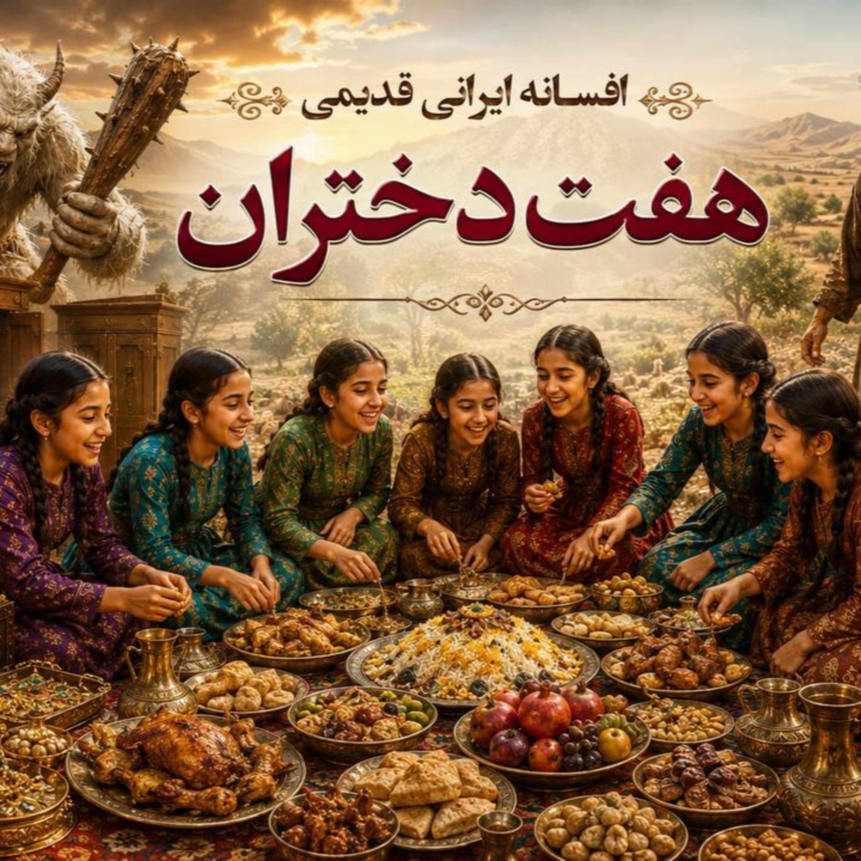 کاور پادکست : هفت دختران