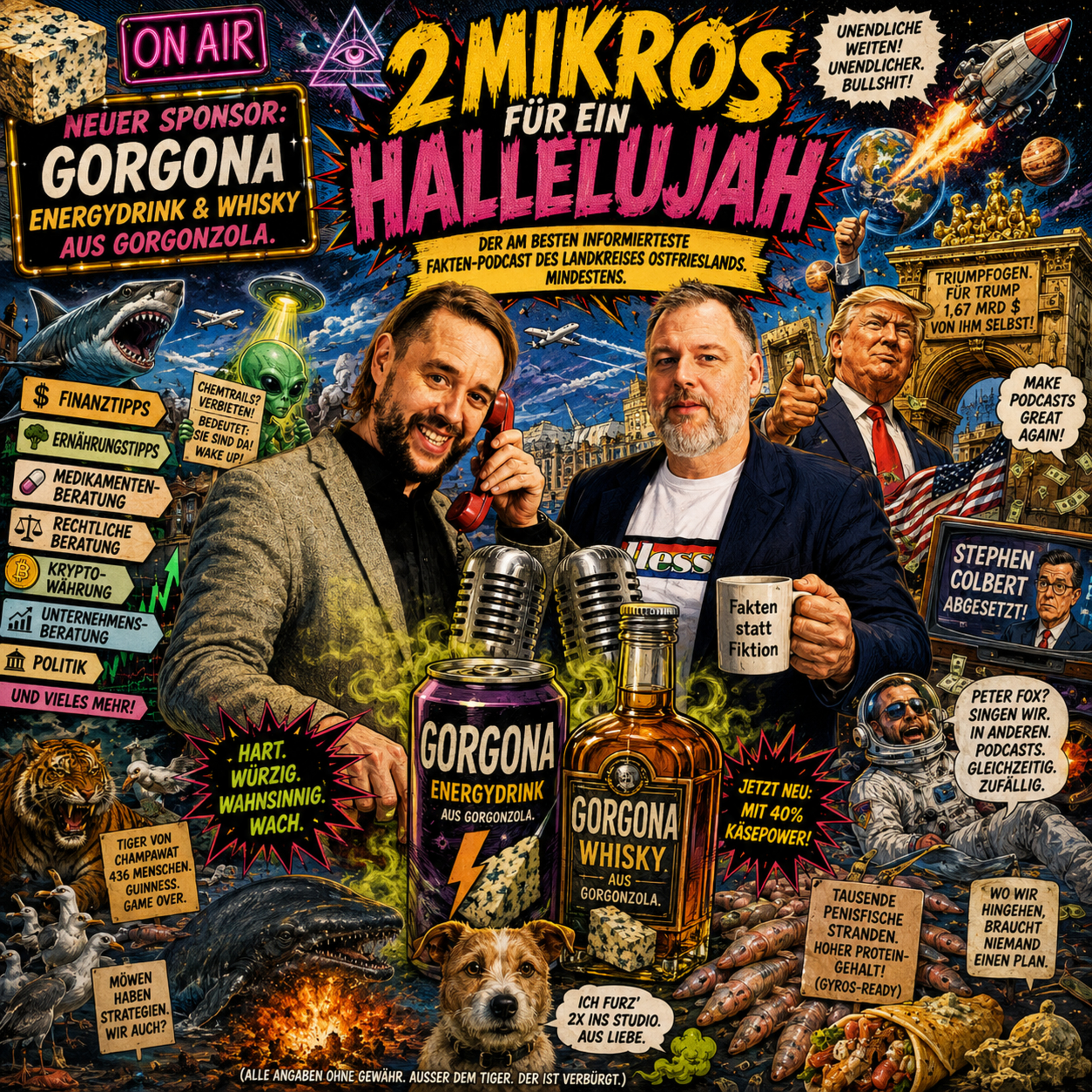 Der Pottwal, der Tiger und das Gorgonzola-Gesetz episode artwork