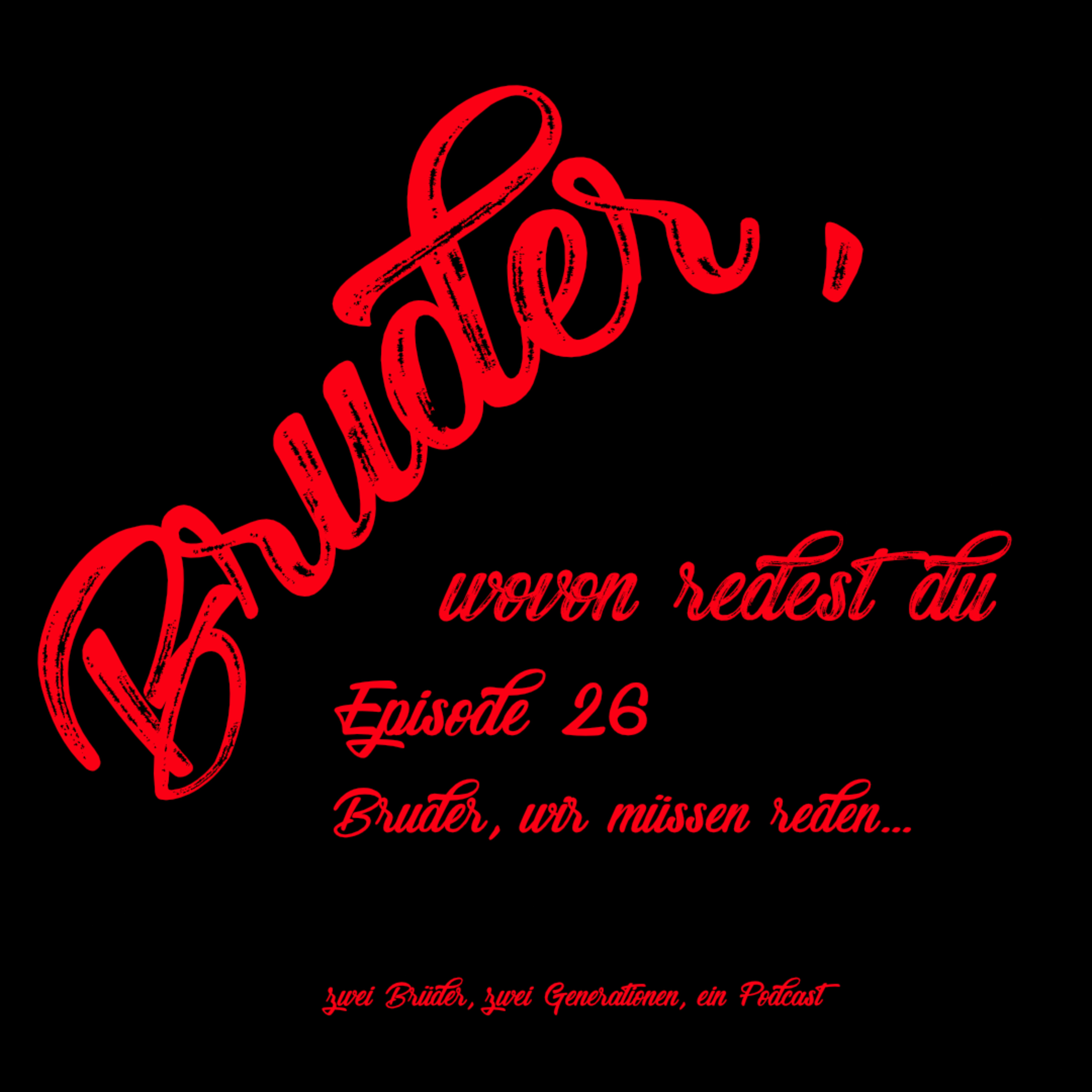 Episode 26 Bruder, wir müssen reden... episode artwork