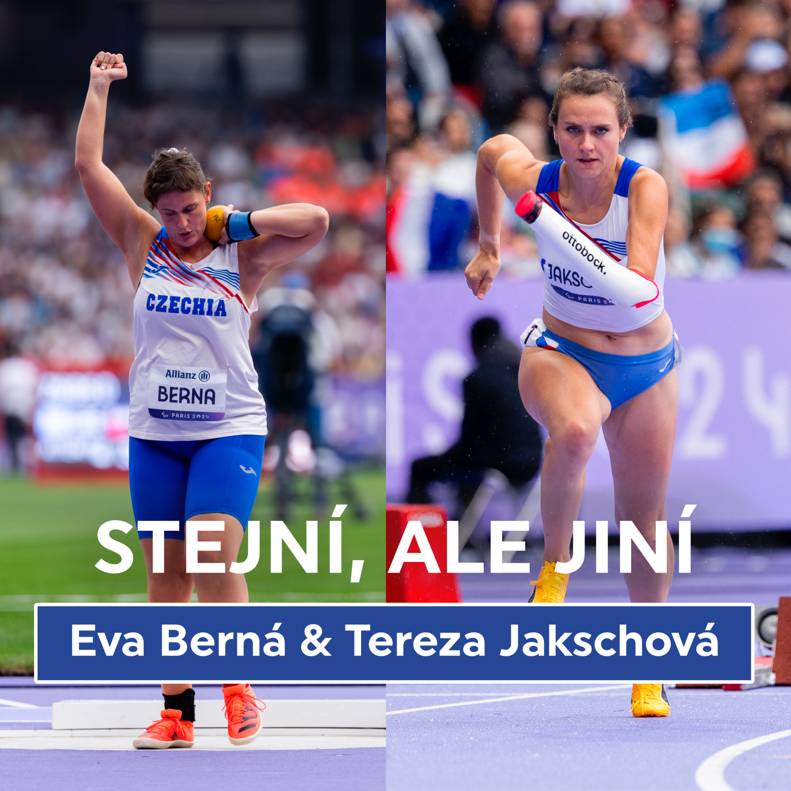 „Na mediální povinnosti jsme si musely zvykat. Teď nás obě živí para atletika“ – Eva Berná & Tereza Jakschová episode artwork