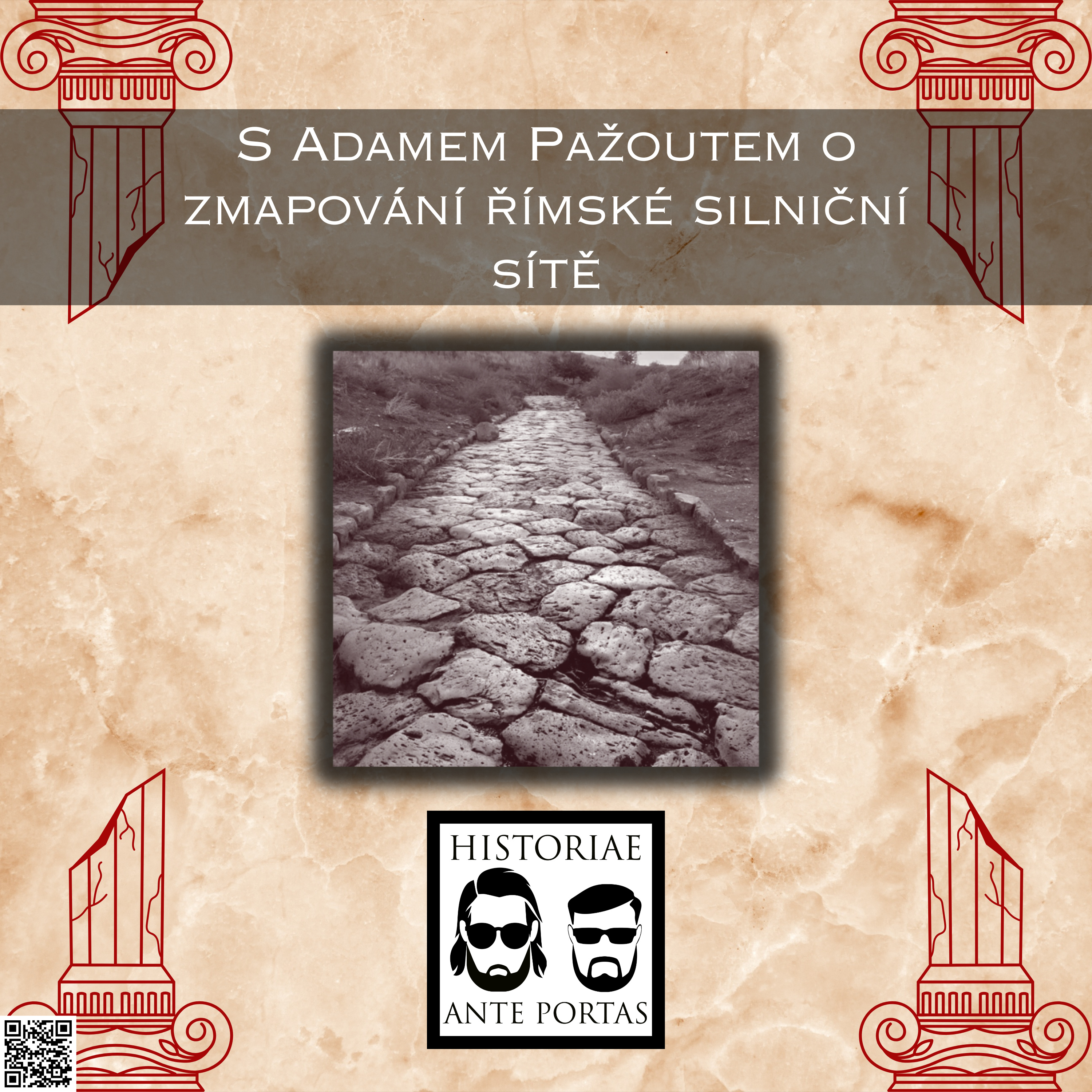 29 – S Adamem Pažoutem o zmapování římské silniční sítě episode artwork