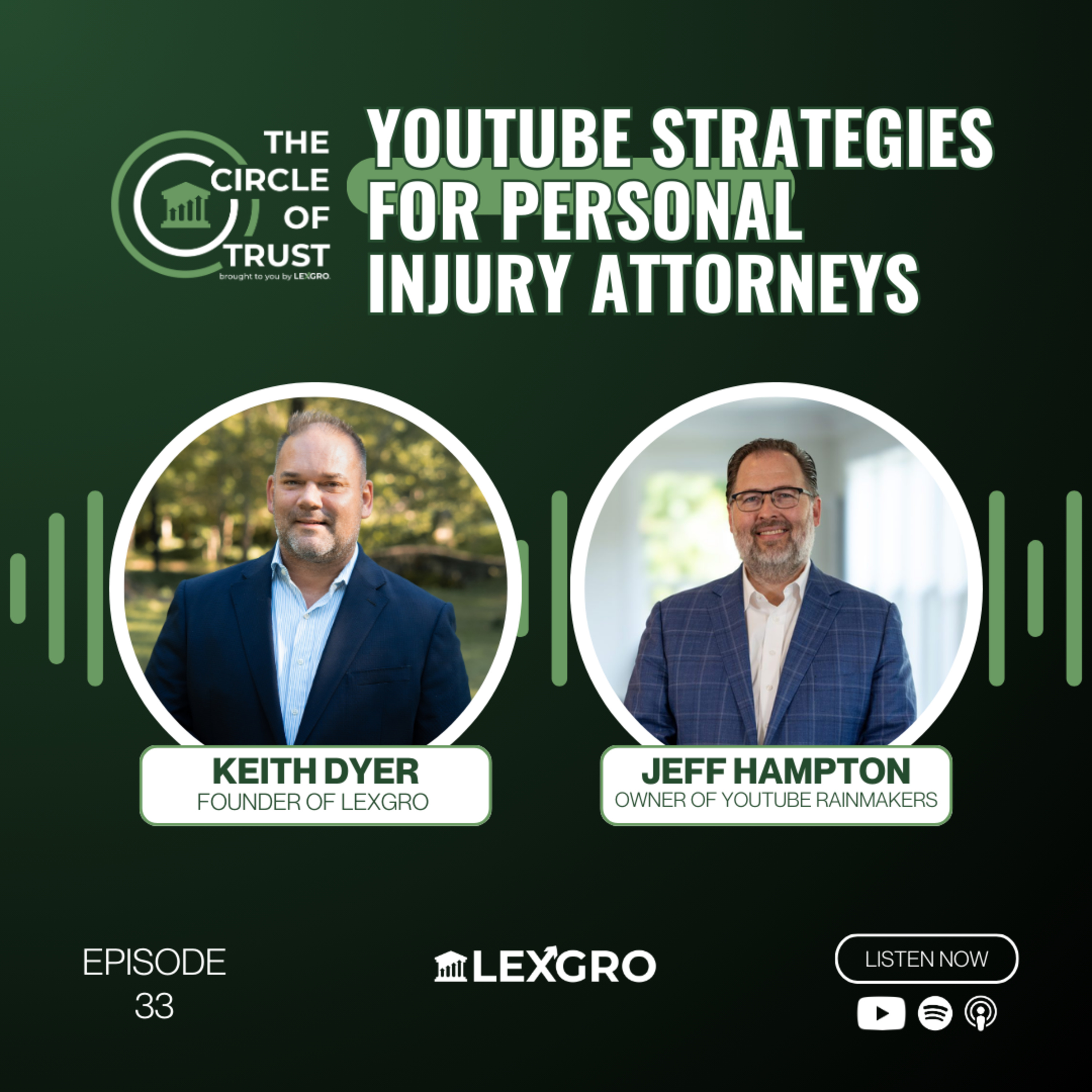 YouTube Strategies for Personal Injury Attorneys episode artwork