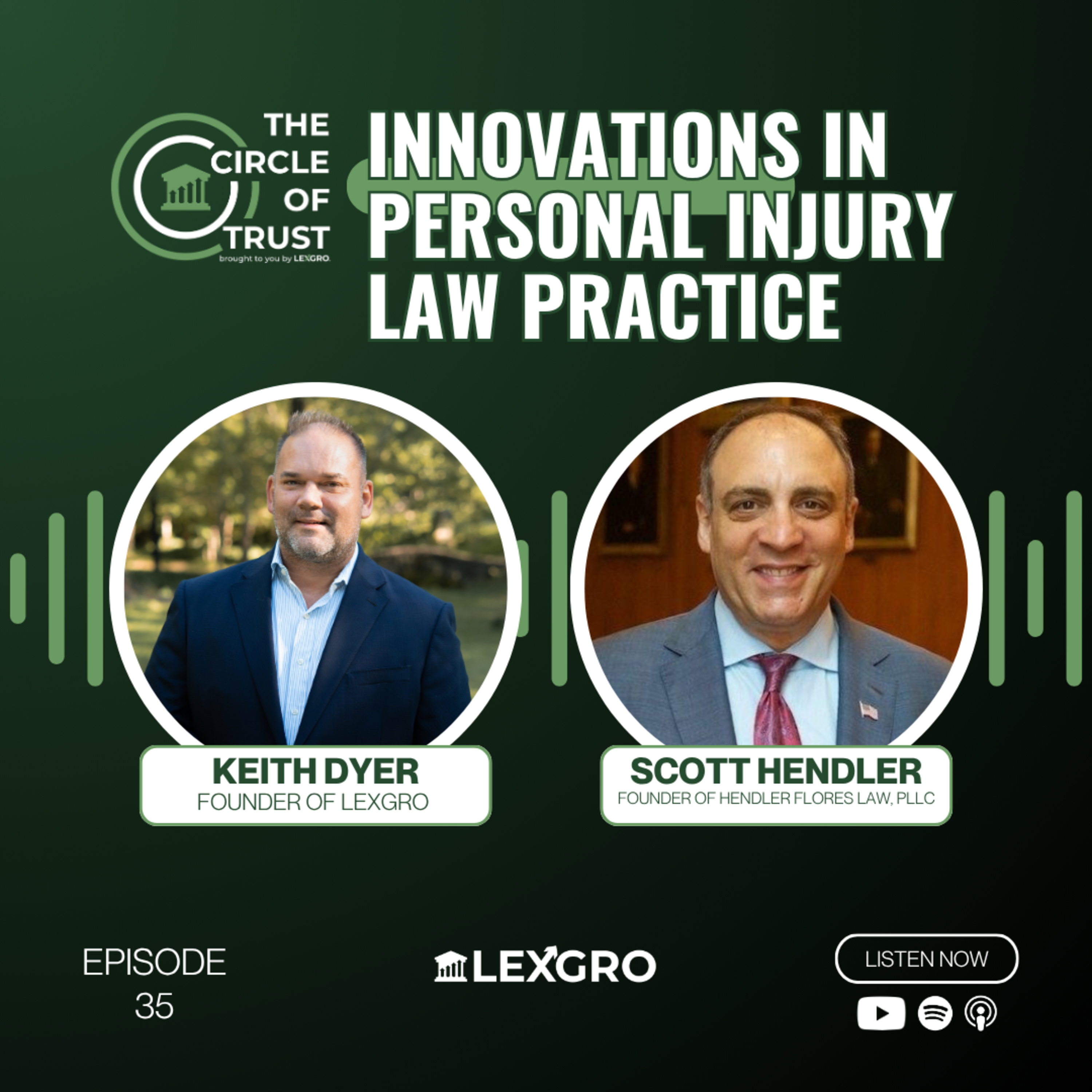Innovations in Personal Injury Law Practice episode artwork