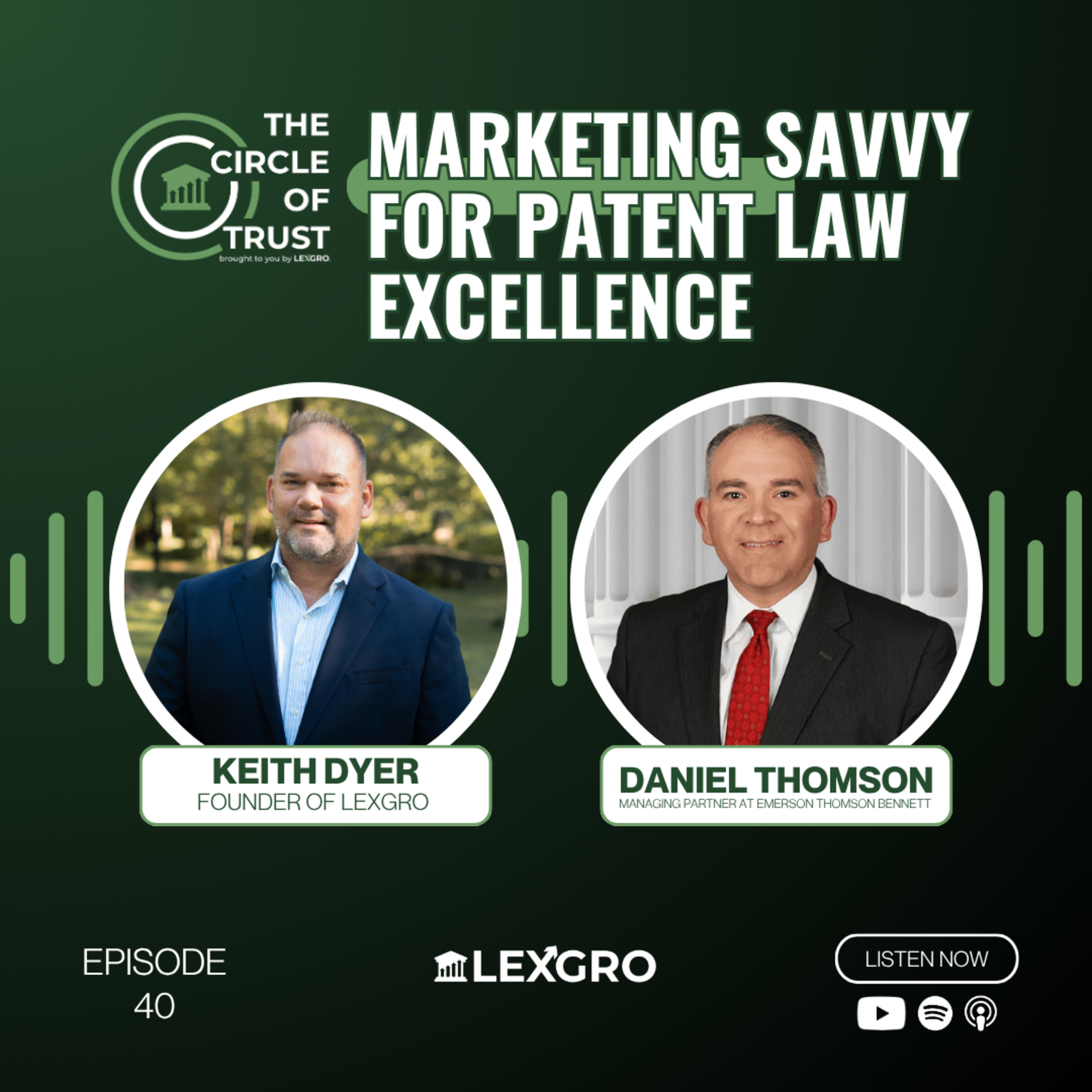 Marketing Savvy for Patent Law Excellence episode artwork