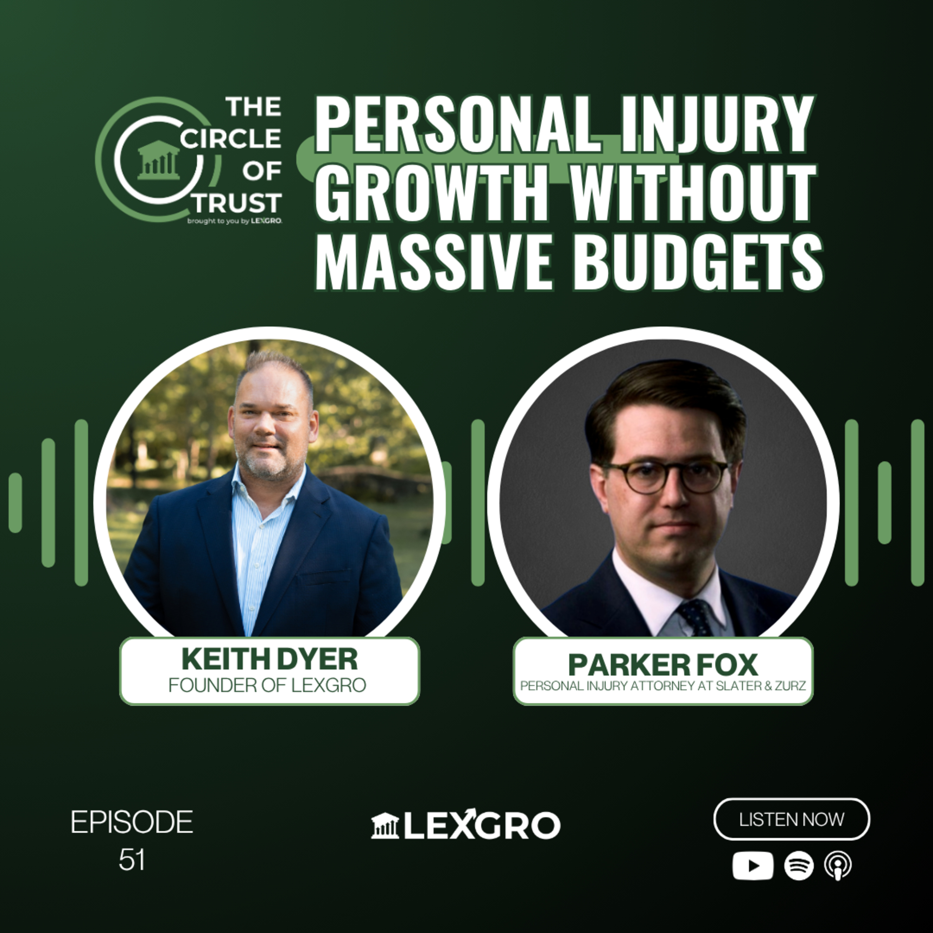 Personal Injury Growth Without Massive Budgets episode artwork