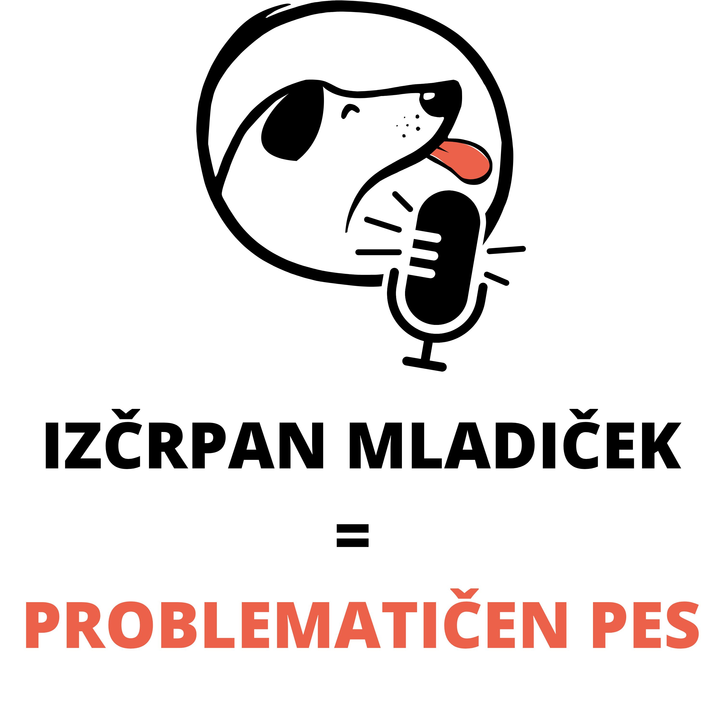 Utrujen mladiček = problematičen pes