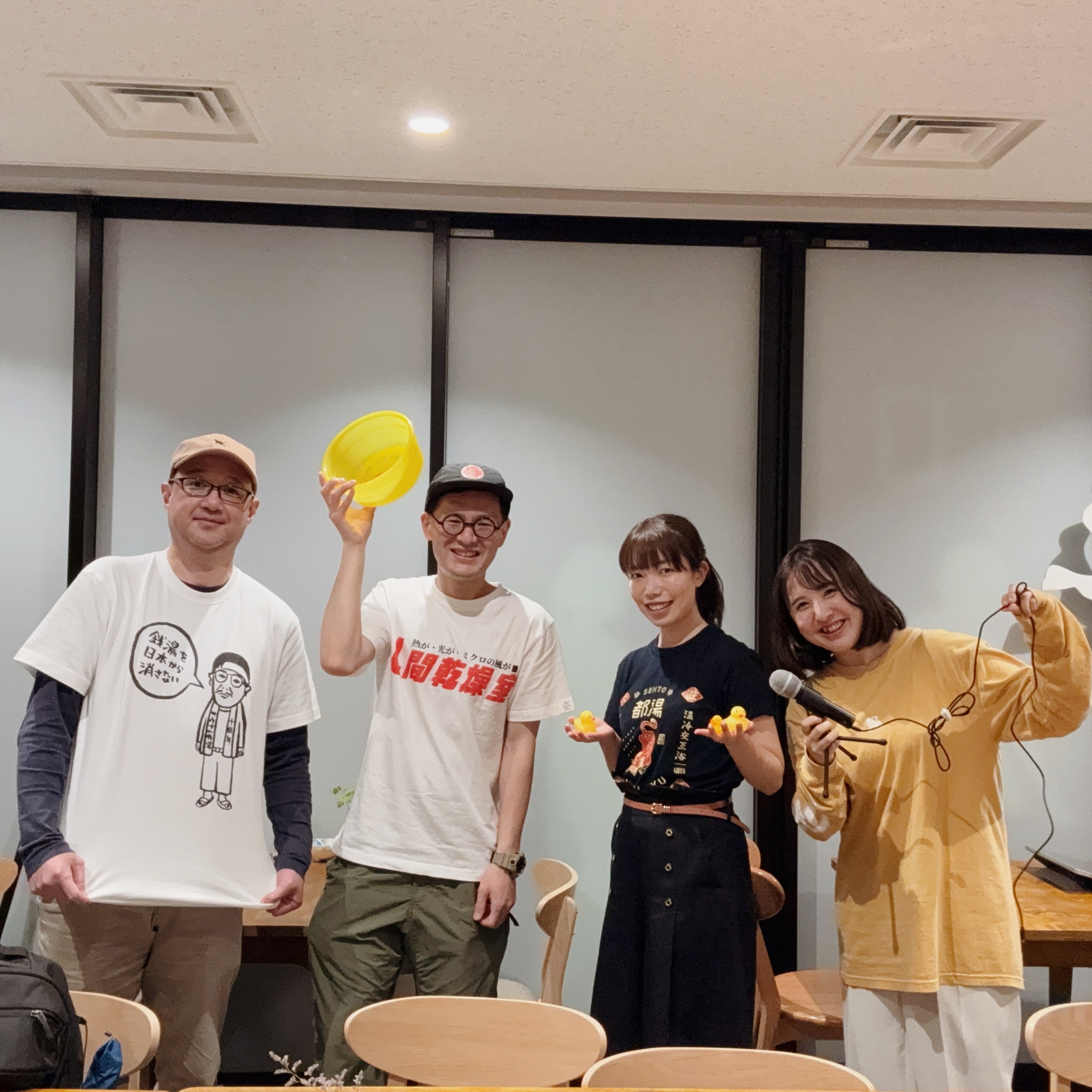 #11後編 公開収録！大阪 扇町「談話室マチソワ」ゲスト：銭湯大好き舞台人オグラチヒロさん、銭湯ライター林宏樹さん、銭湯研究家ワ田さん episode artwork