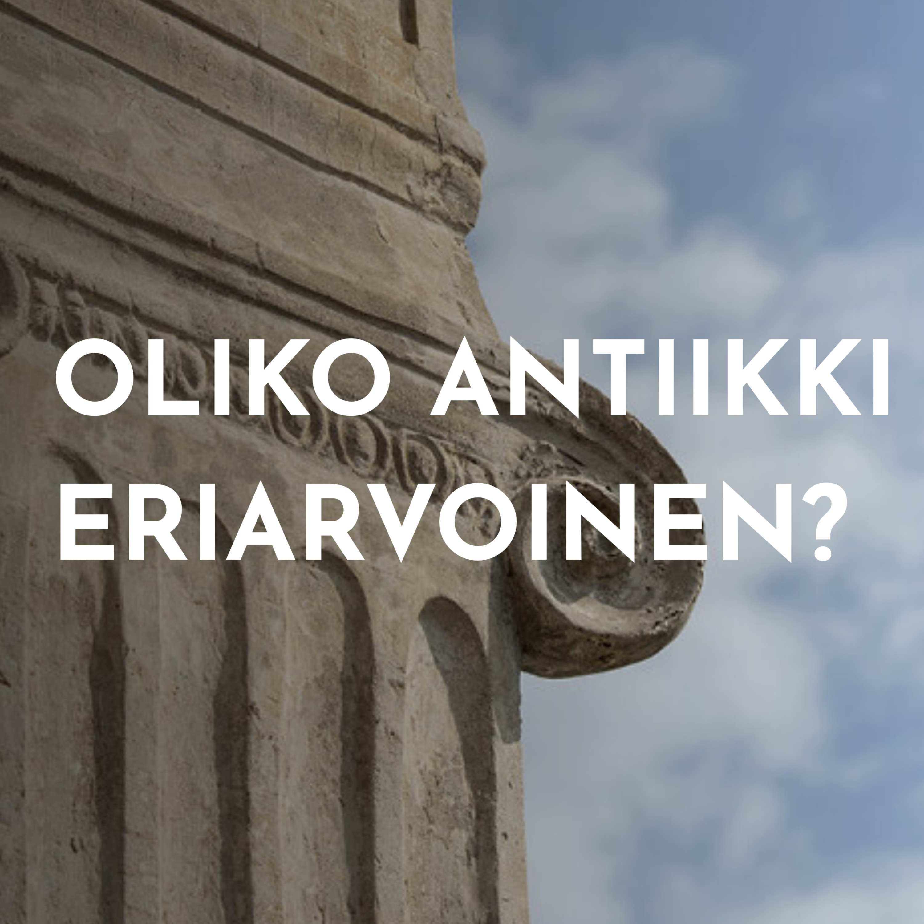 Eriarvoisuus antiikin kaupungeissa episode artwork