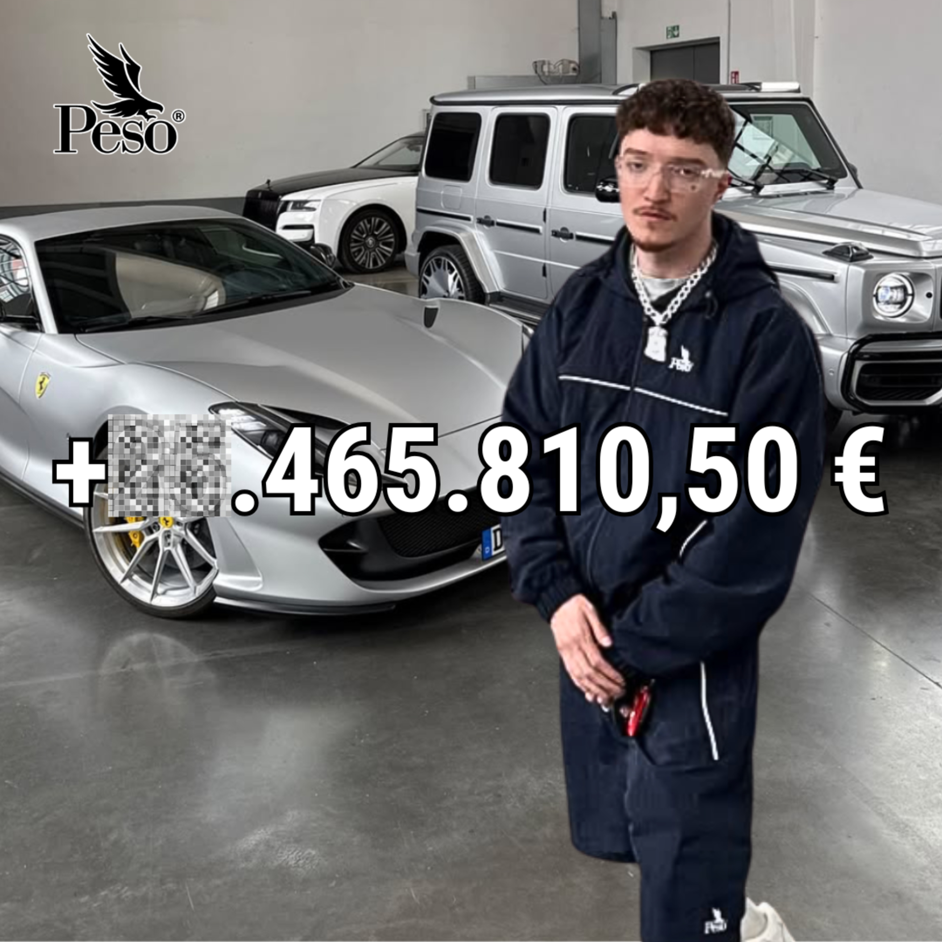So viel kassiert Justin mit Peso von seinen Fans