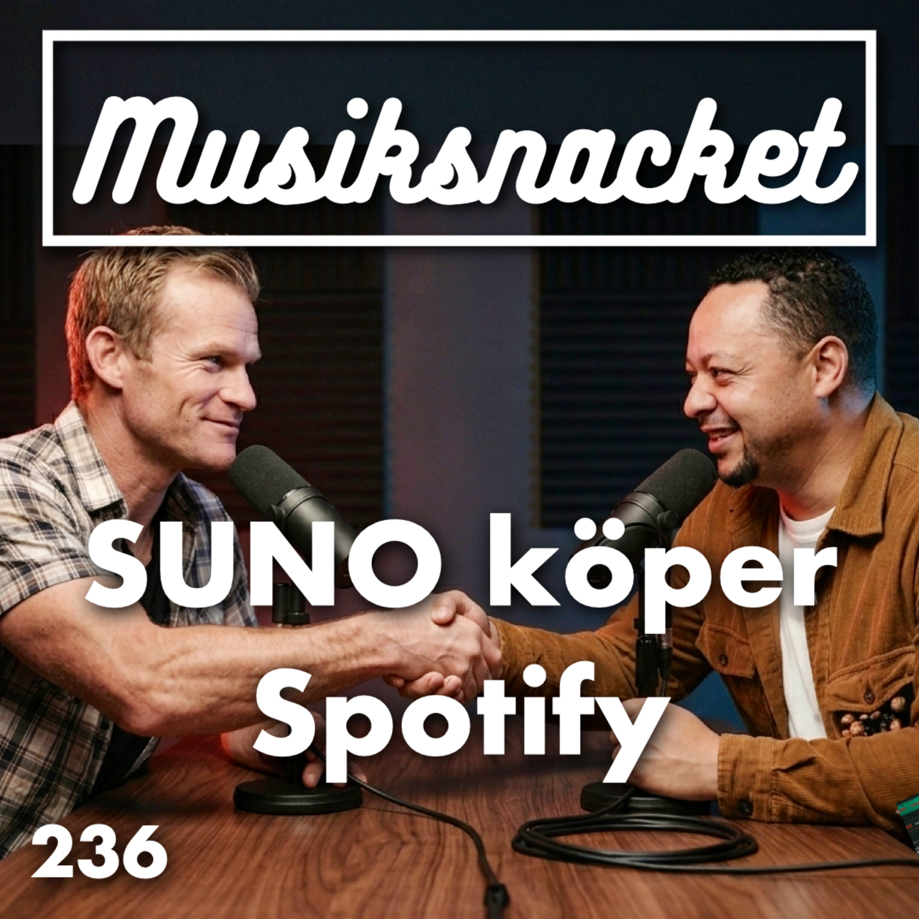 236. SUNO köper Spotify episode artwork