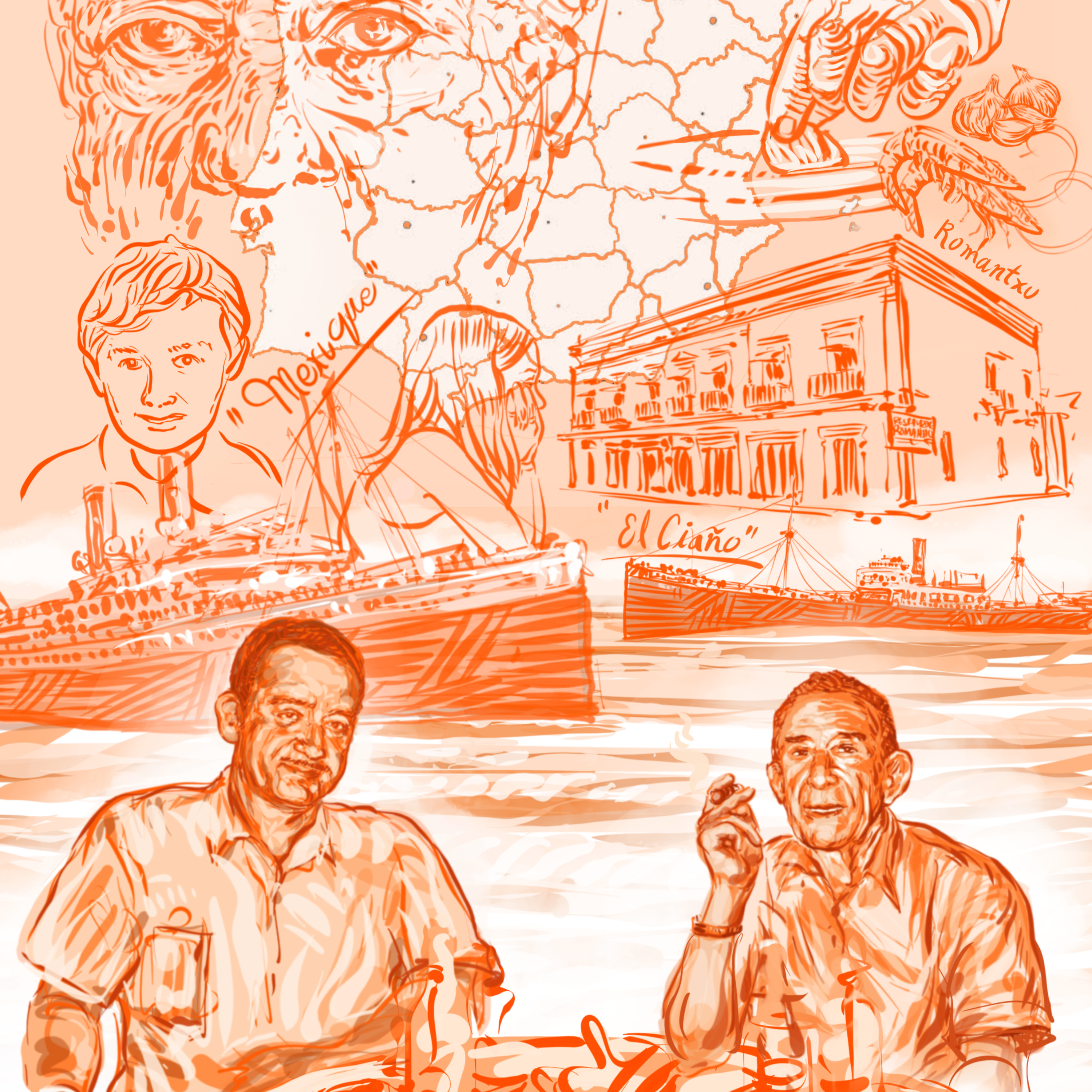 Romantxu, los avatares de un refugiado vasco en México episode artwork