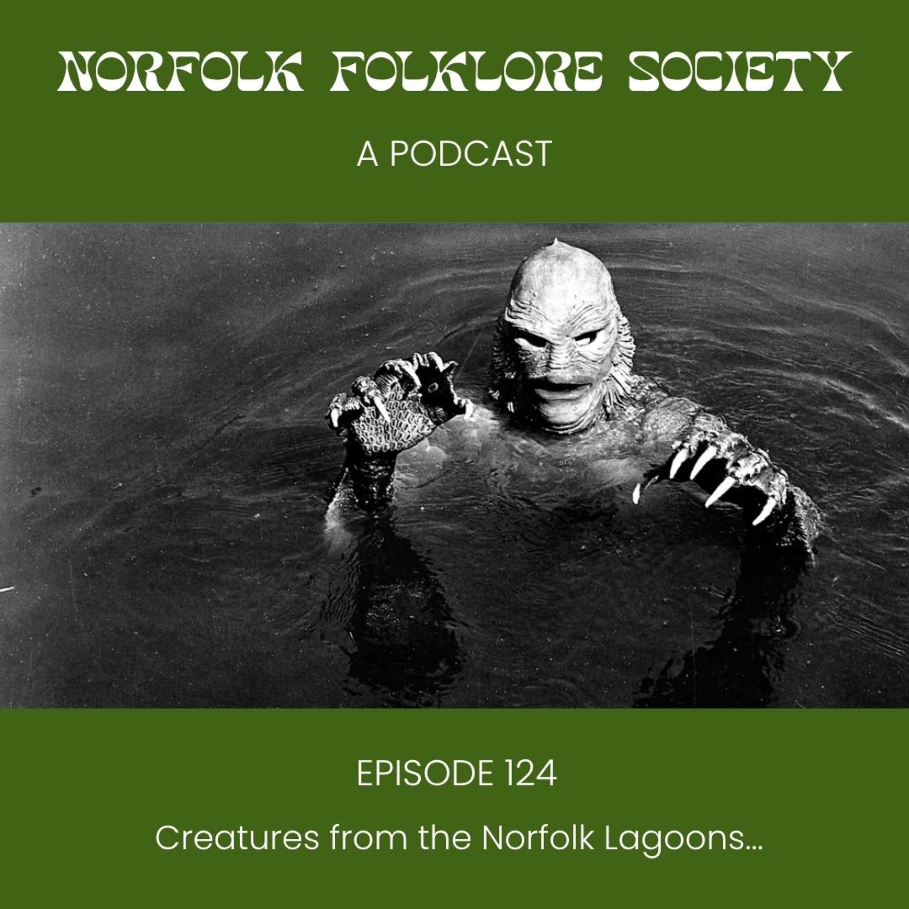 Creatures from the Norfolk lagoons episode artwork
