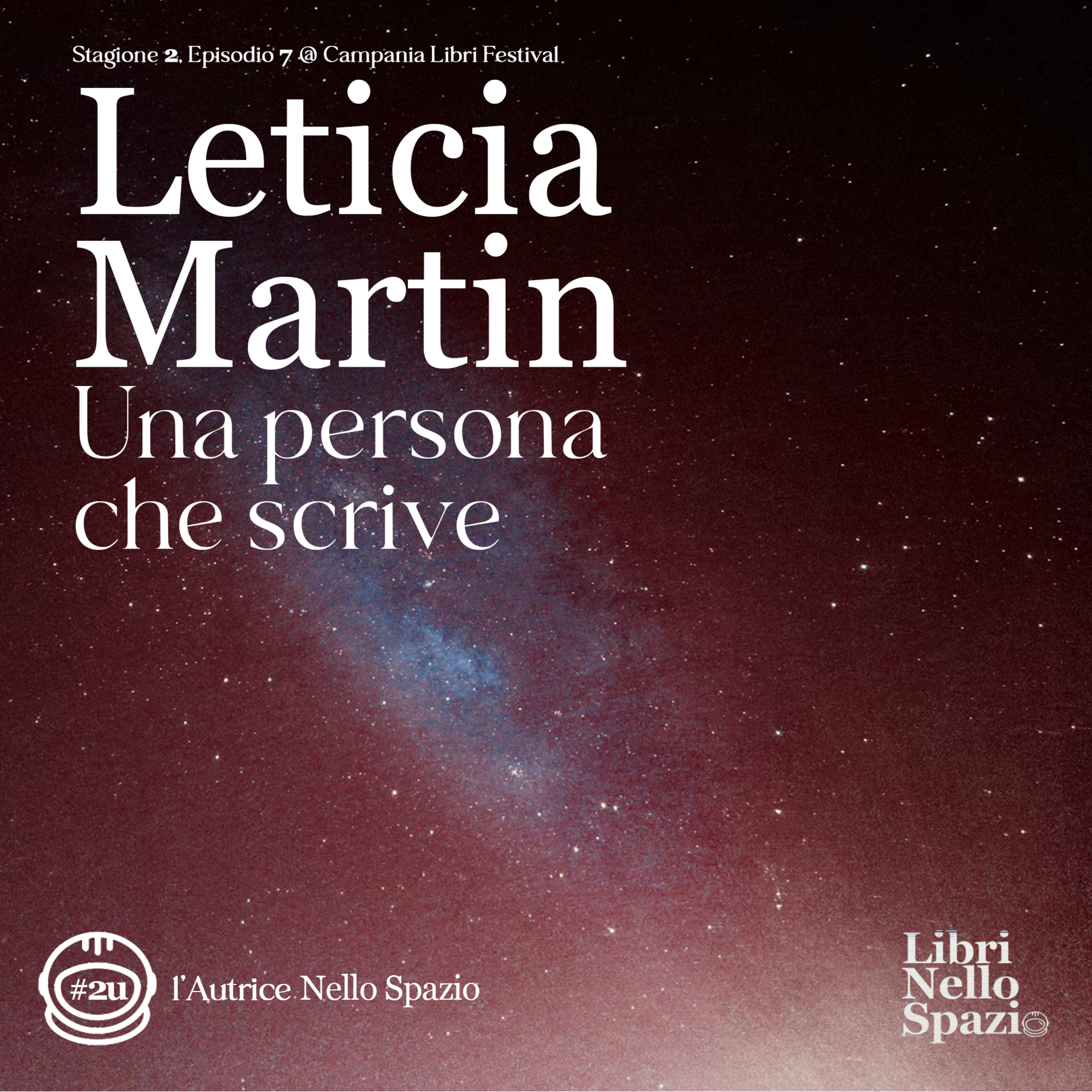 LETICIA MARTIN: Una persona che scrive (#28 @ Campania Libri Festival) - Puntata in Spagnolo